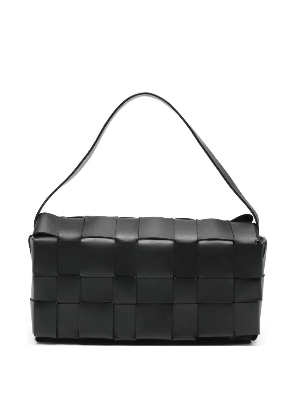 WOVEN ENVELOPE MINI TOTE #BLACK  ST. AGNI  Borse R26-019BLK