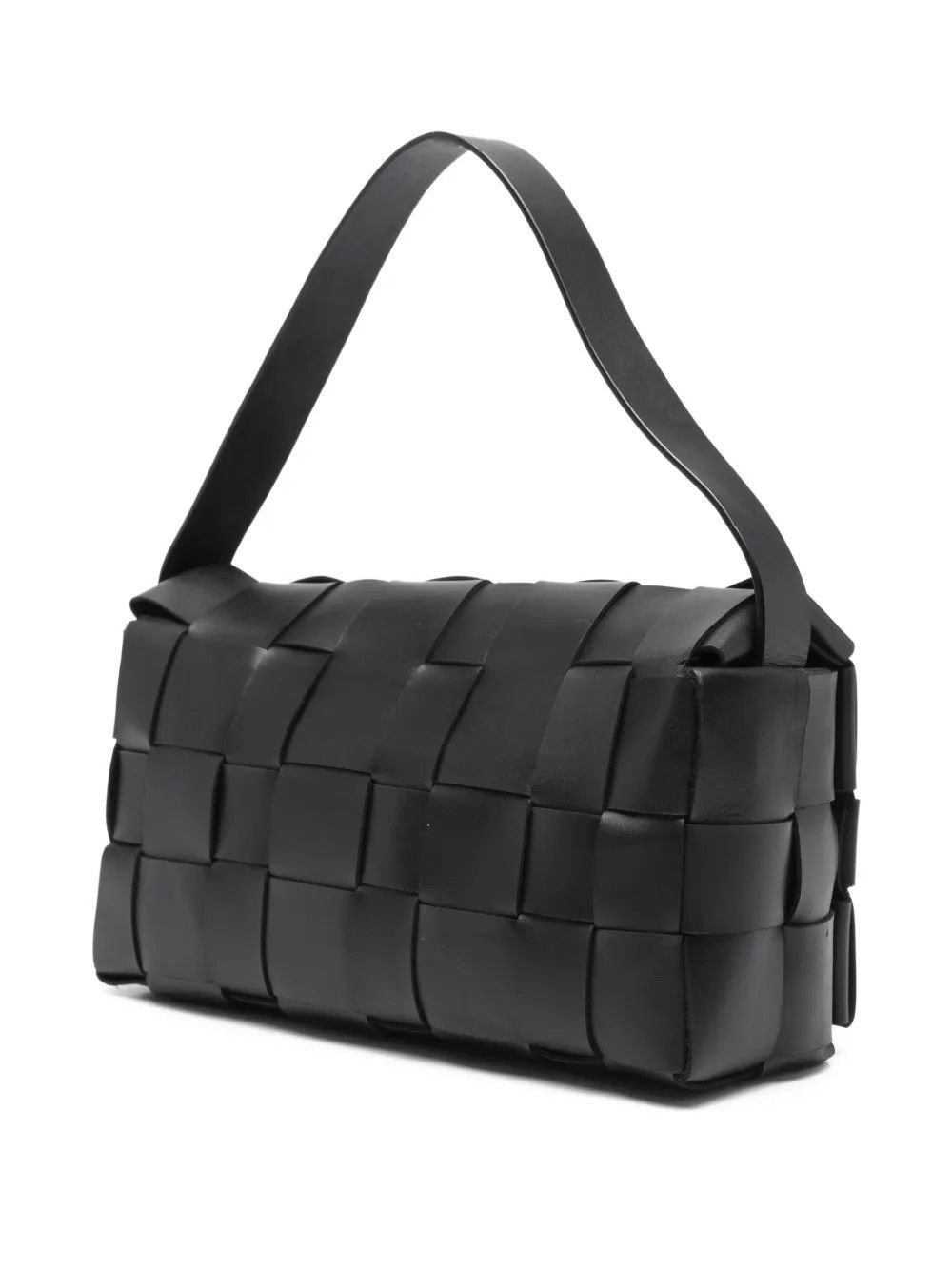 WOVEN ENVELOPE MINI TOTE #BLACK  ST. AGNI  Borse R26-019BLK