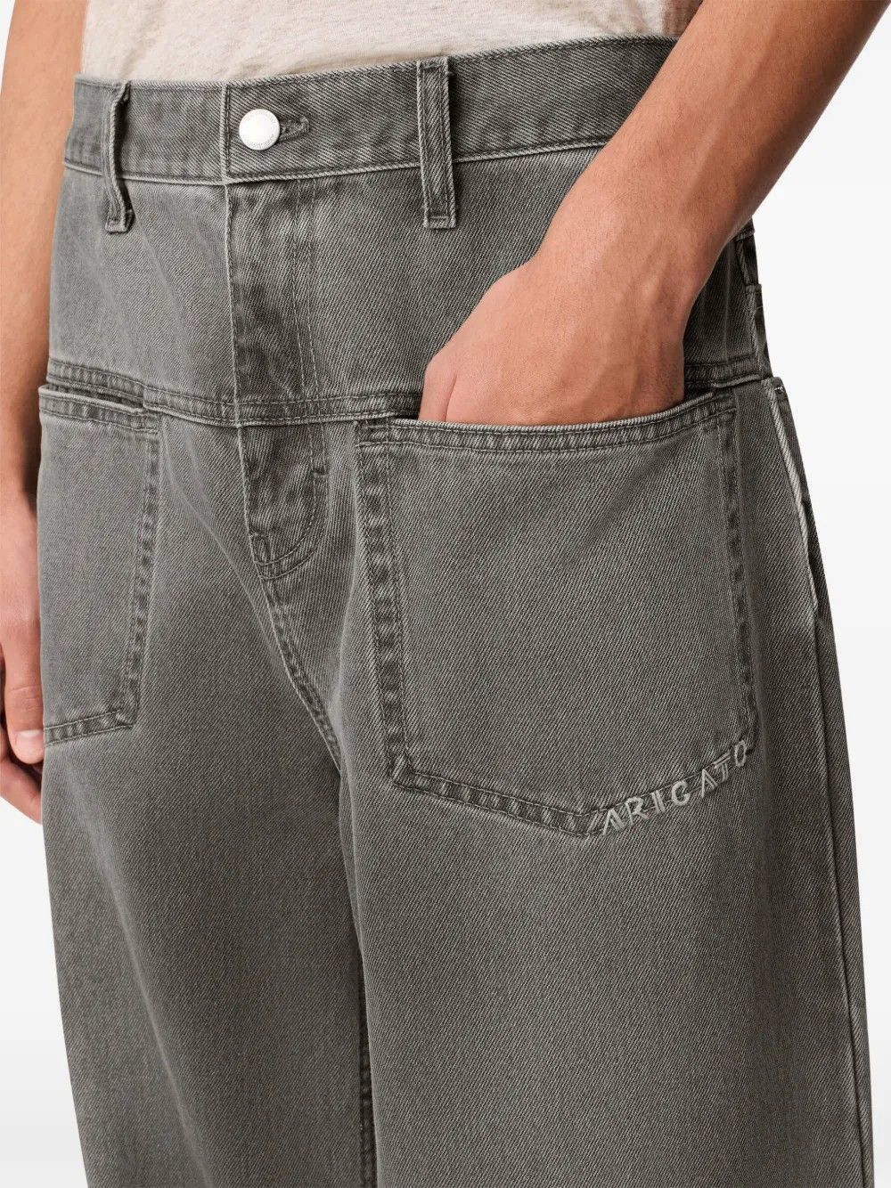 INVERT RELAXED JEANS #GREY AXEL ARIGATO Jeans A3778004