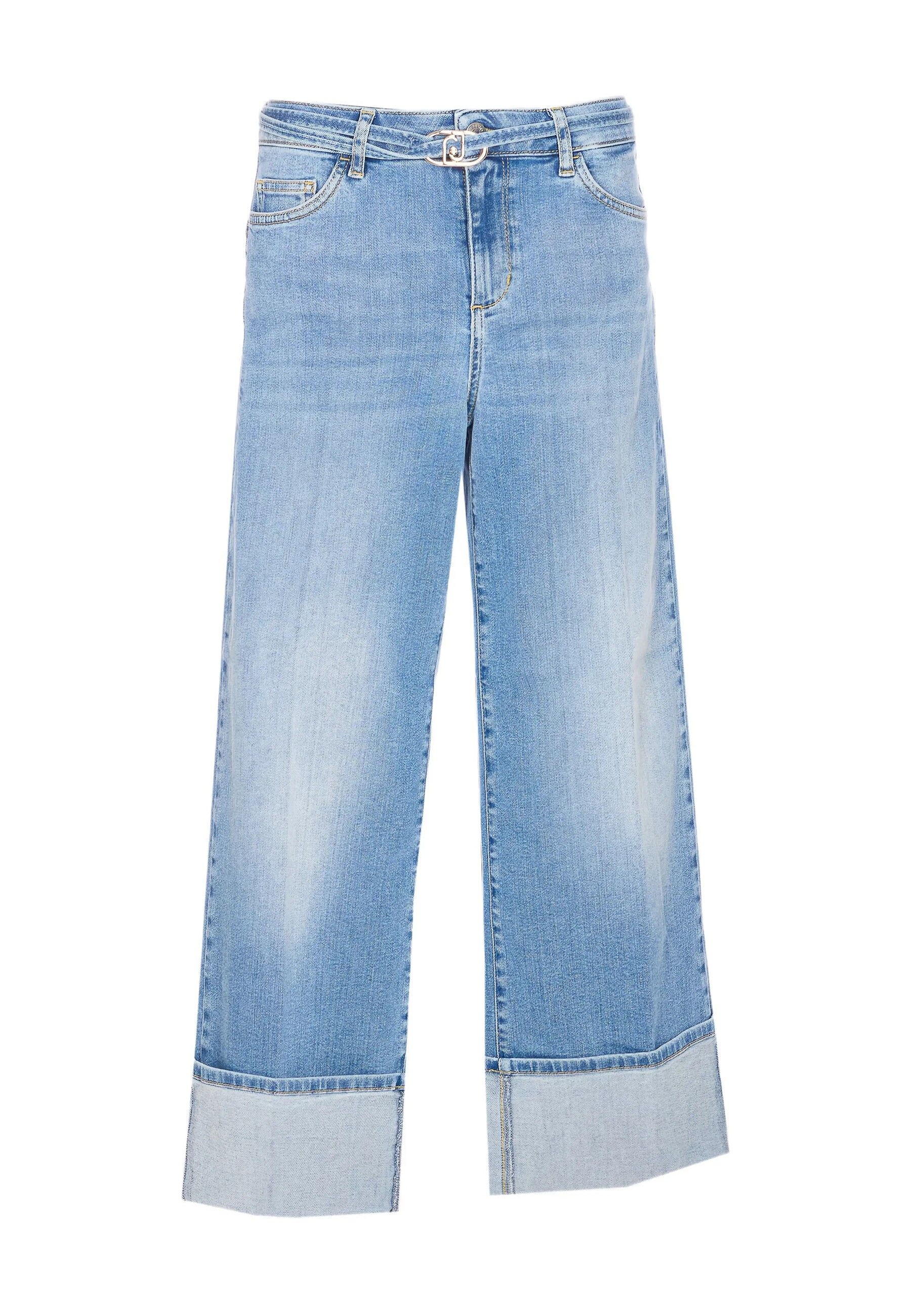 B.UP GOOD CROPPED H.W. DEN.BLUE #78986 LIU JO Jeans UA6161D0264 78986
