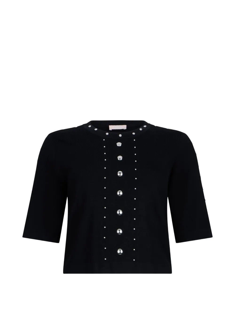 ECS MAGLIA CHIUSA M/C NERO #22222 LIU JO Maglieria WA6092MS55N 22222