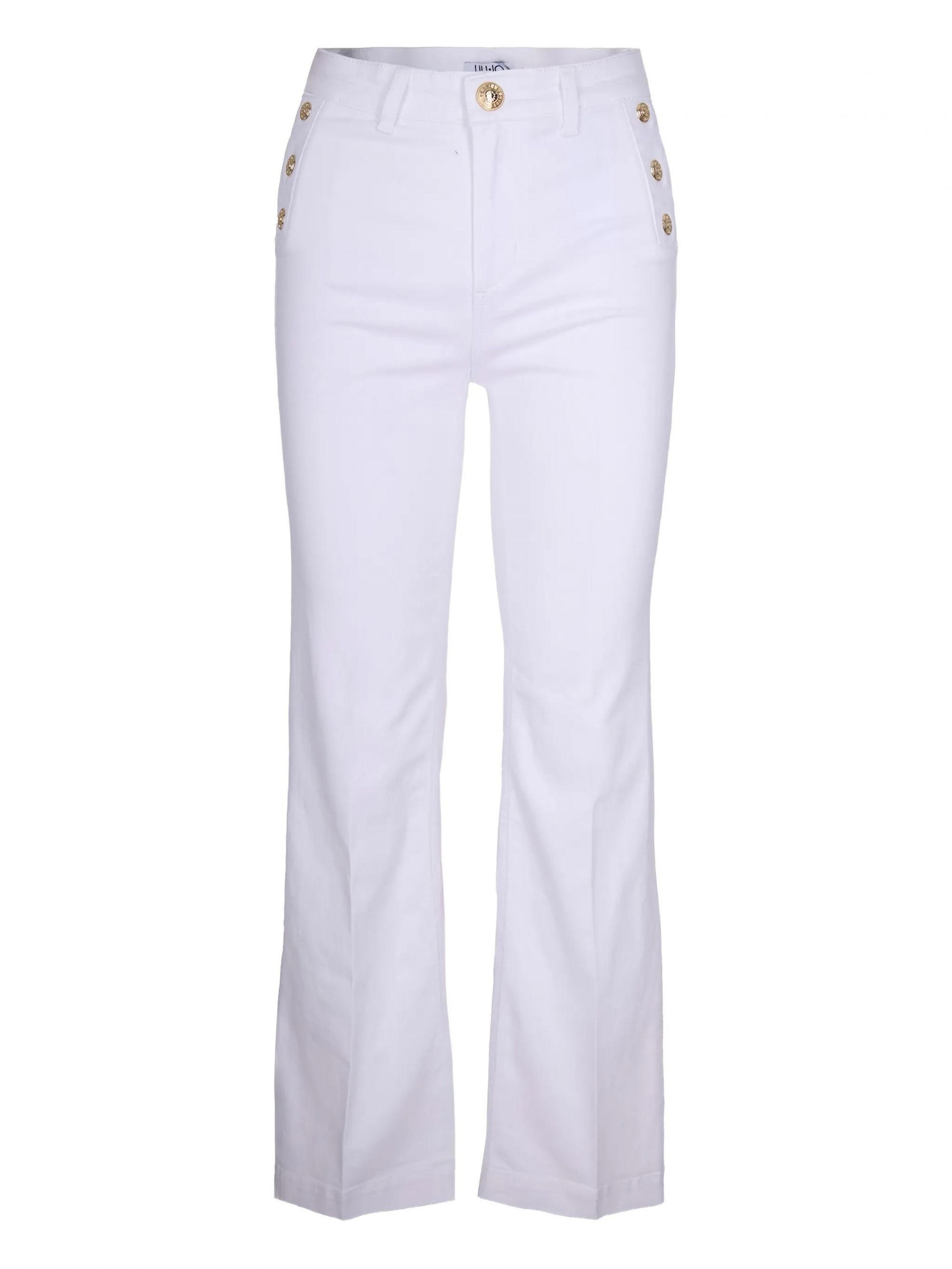 B.UP FLARE BUTTON H.W. BIANCO #11111 LIU JO Pantaloni UA6162T456A 11111