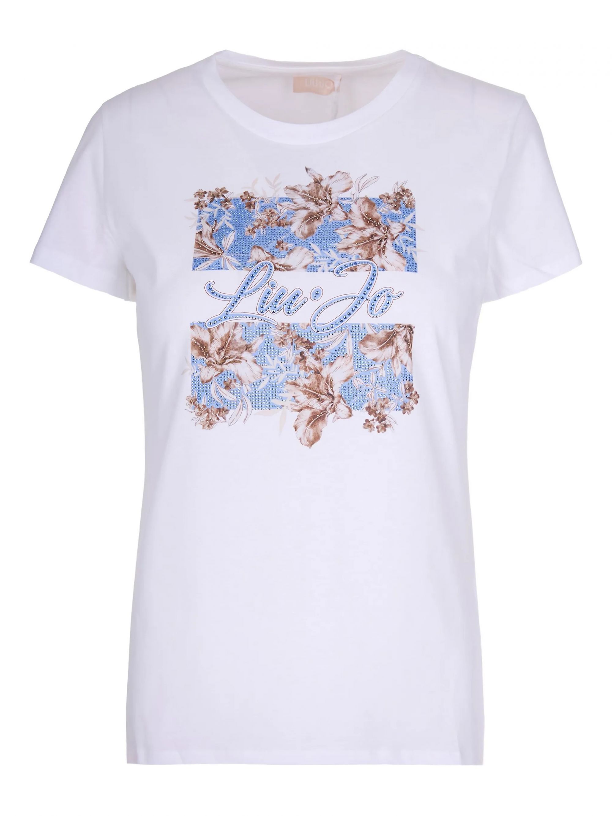ECS T-SHIRT MODA M/C BIANCO #P9600 LIU JO T-shirt WA6493JS923 P9600