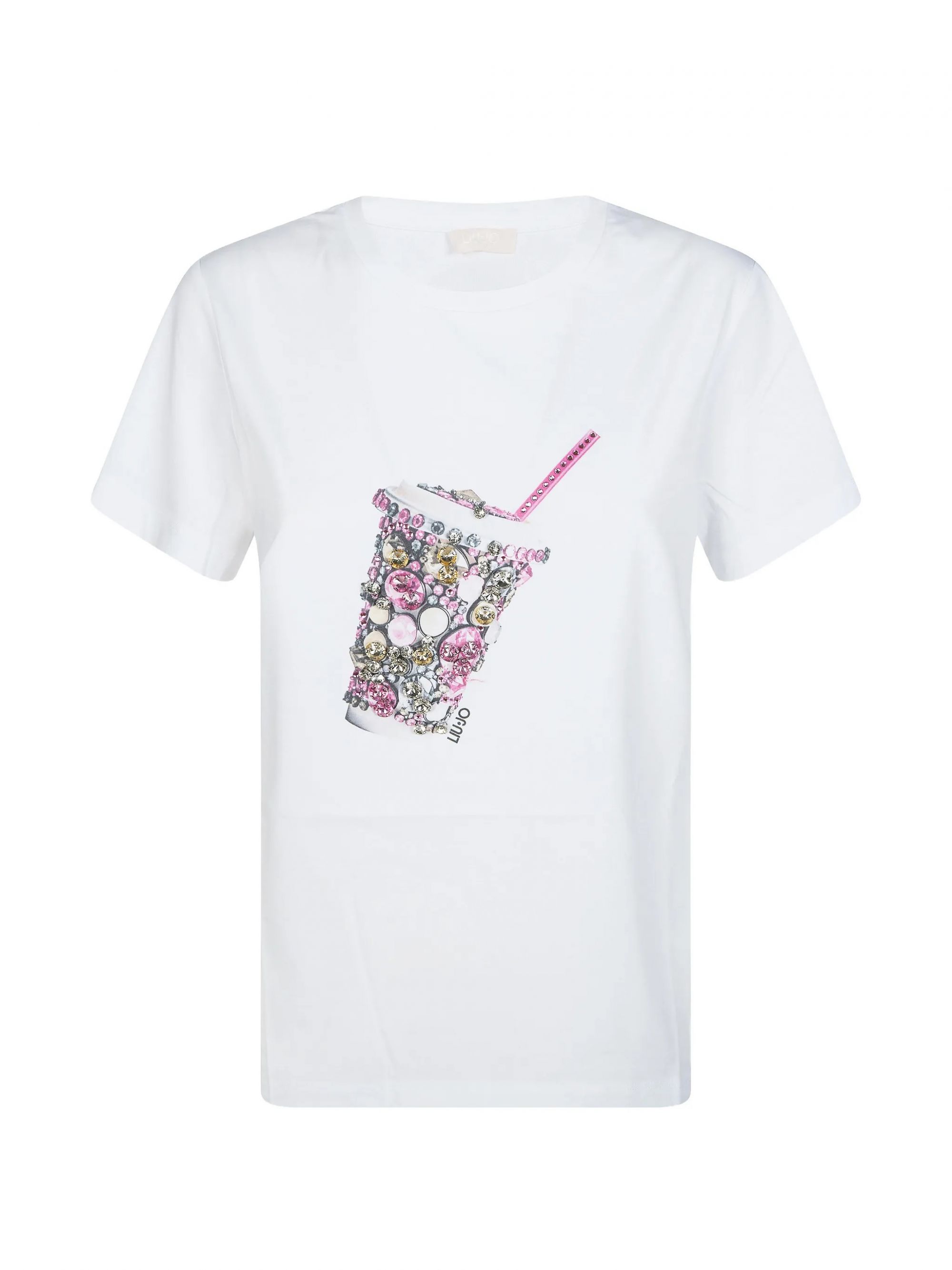 ECS T-SHIRT MODA M/C BIANCO #P9331 LIU JO T-shirt WA6237JS923 P9331