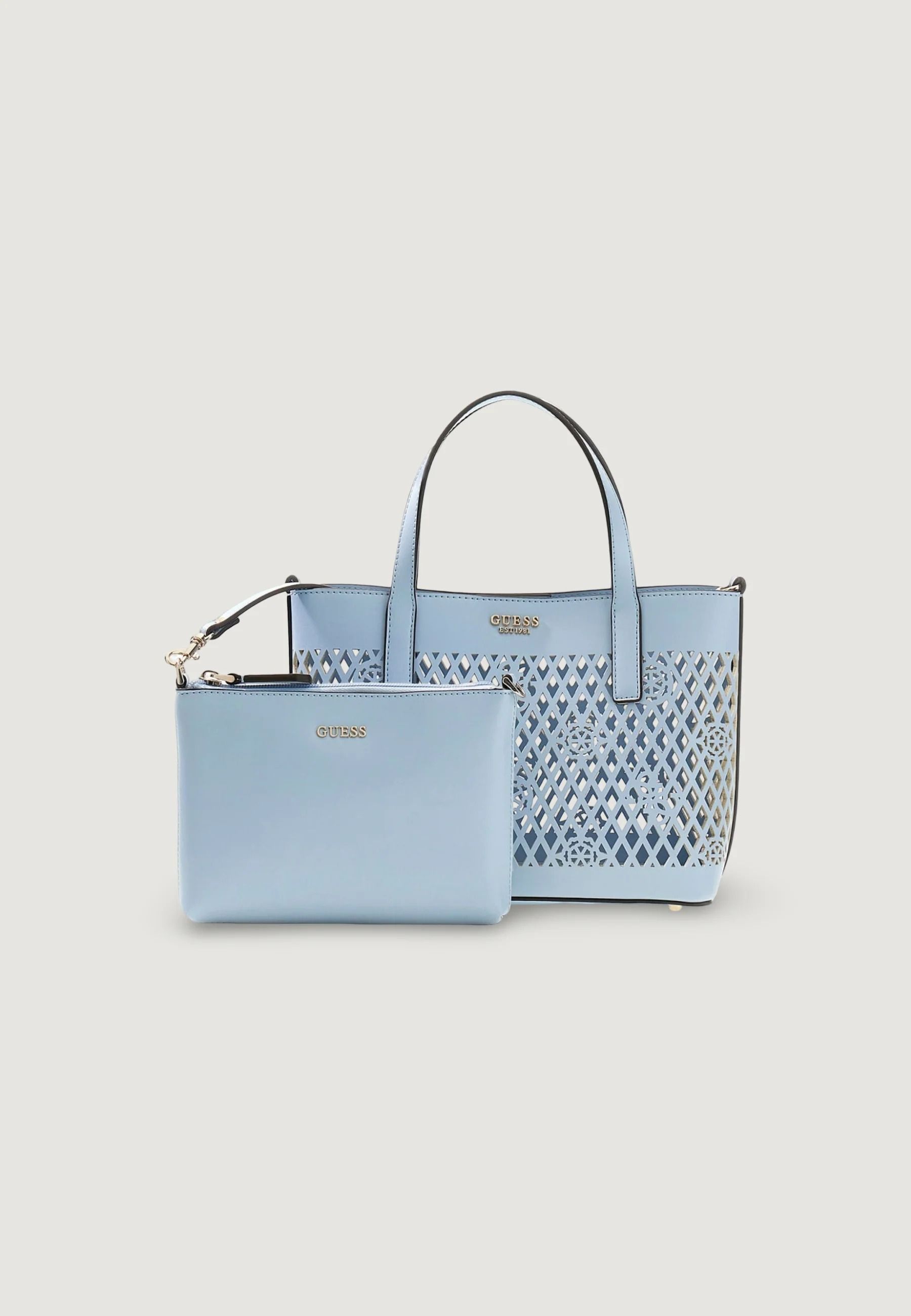 LETTY 2 IN 1 MINI TOTE #AQUA GUESS  Bags HWPG99 11750 AQU