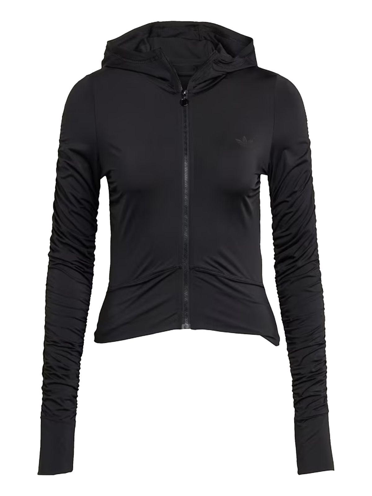 RUCHED TRACKTOP #BLACK ADIDAS ORIGINALS Sweater JW2807