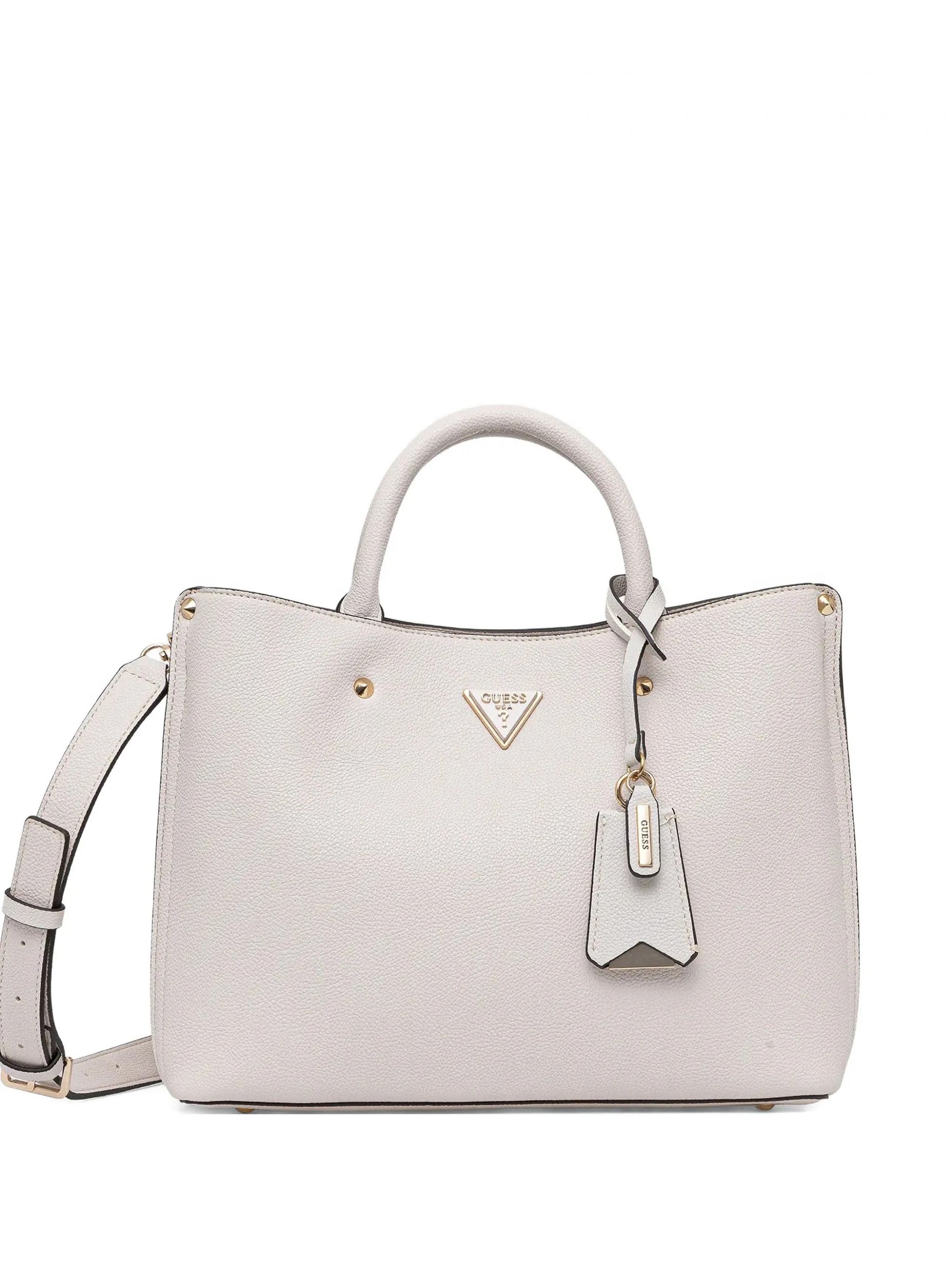 MERIDIAN II GIRLFRIEND SATCHEL #IVORY GUESS  Bags HWBG69 74060 IVO