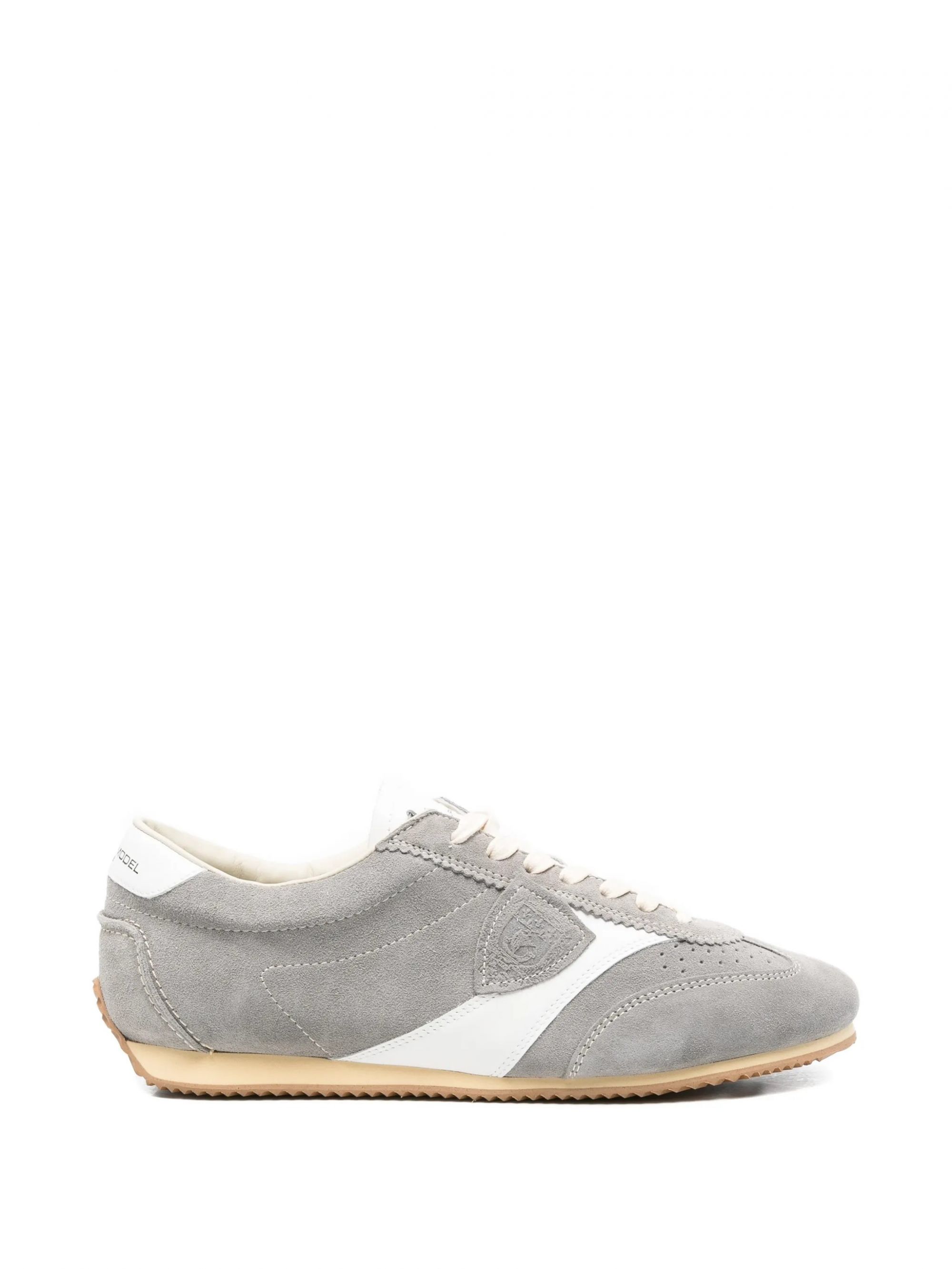 PLANCHE LOW MAN DAIM GRIS #D003 PHILIPPE MODEL PARIS Scarpe PNLU D003