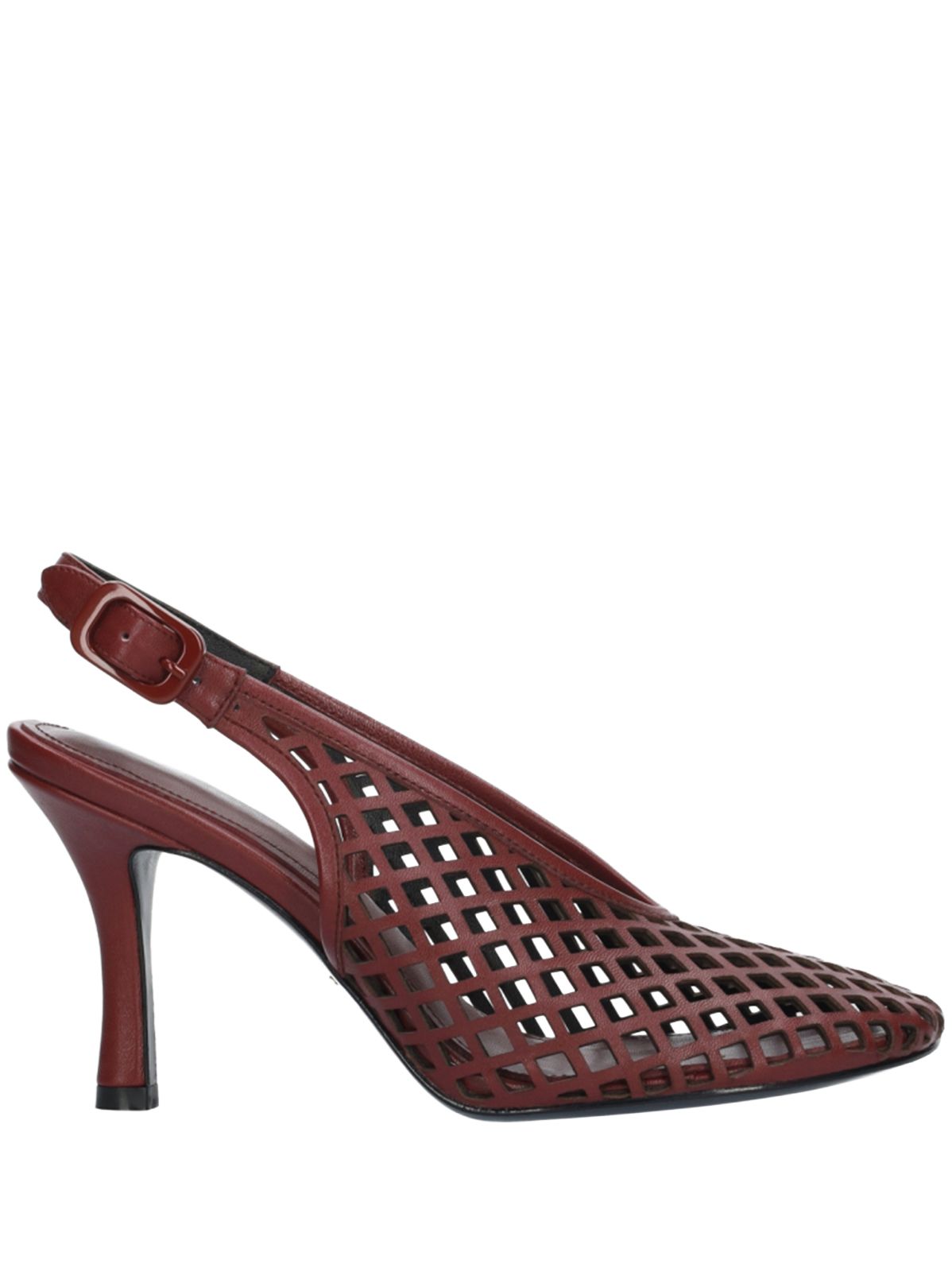 SALONES #BURGUNDI LOLA CRUZ Shoes 007Z14BK