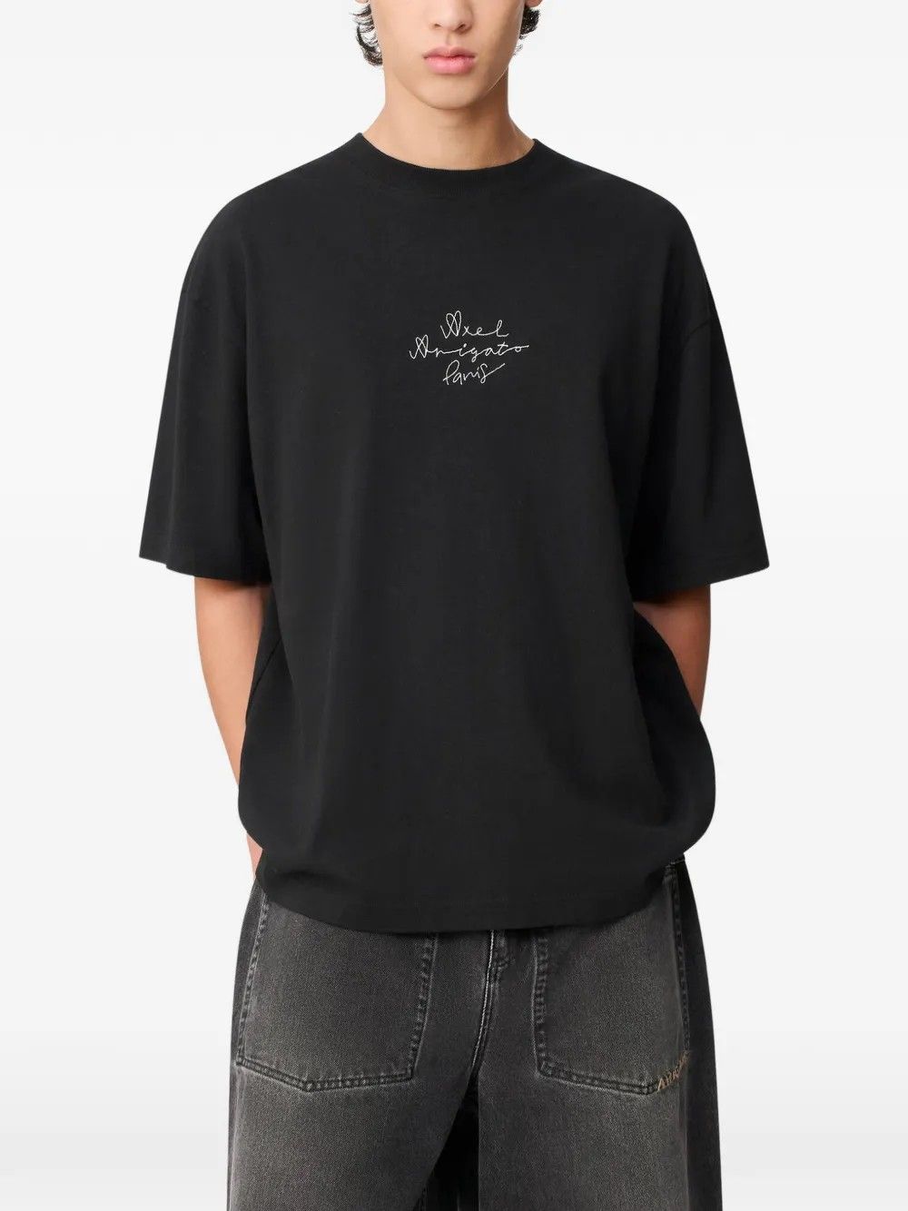 PARIS CITY T-SHIRT #BLACK AXEL ARIGATO T-shirt A3935001