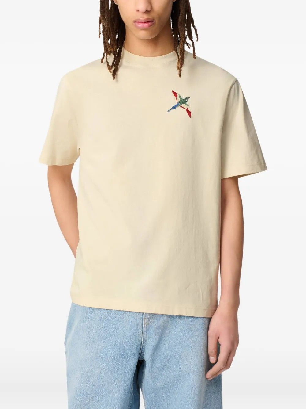 MICRO BEE BIRD T-SHIRT #PALE BEIGE AXEL ARIGATO T-shirt A3464001