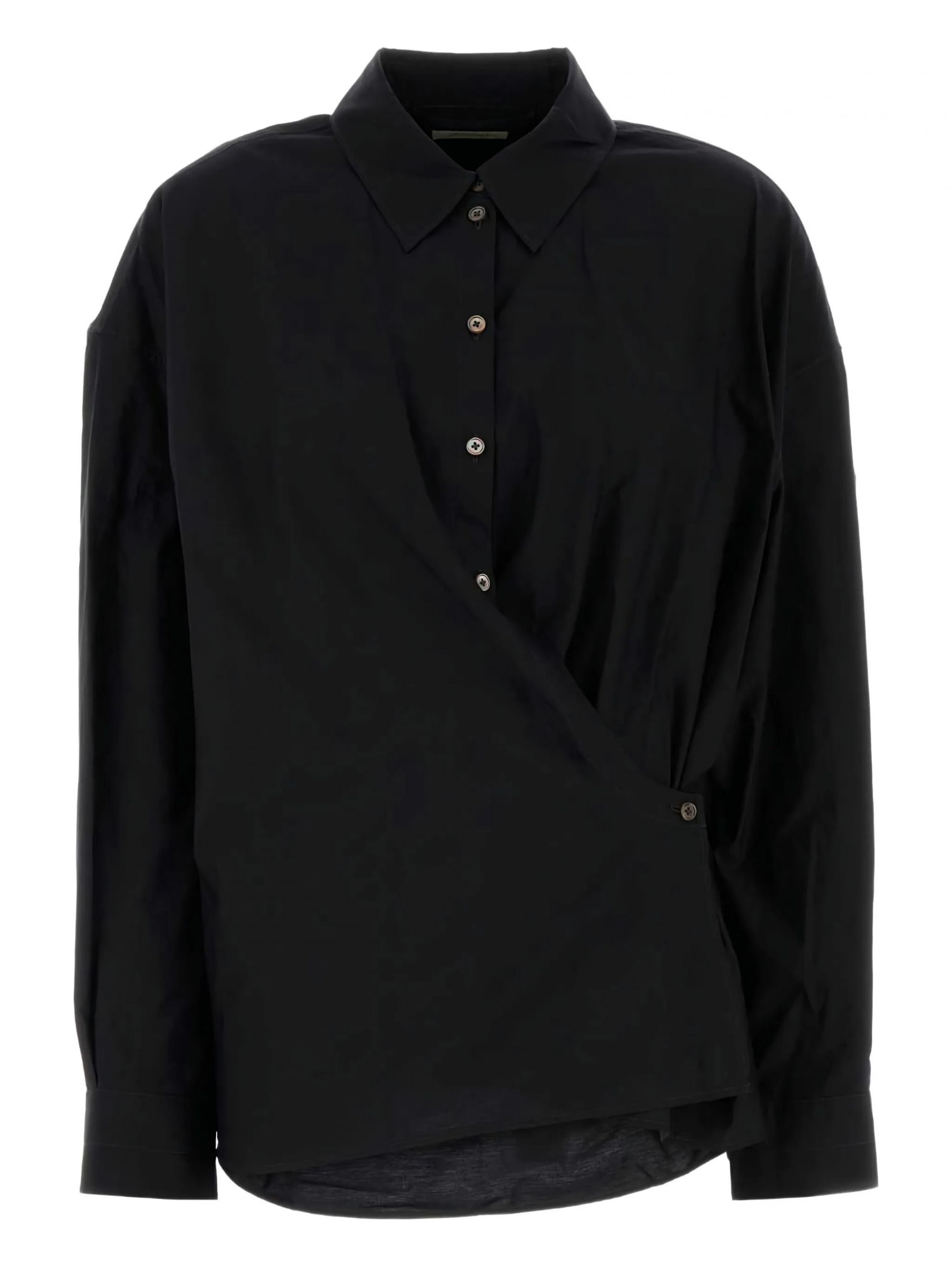 STRAIGHT COLLAR TWISTED SHIRT #BK998 LEMAIRE Shirt SH1141 LF1500
