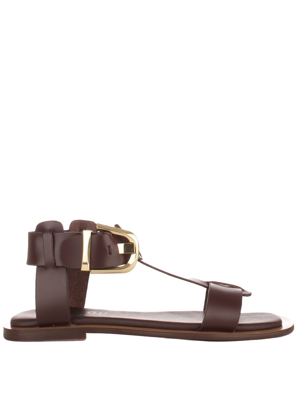 SANDALIAS PLANAS #MARRON BIBI LOU Scarpe 901Z08AA