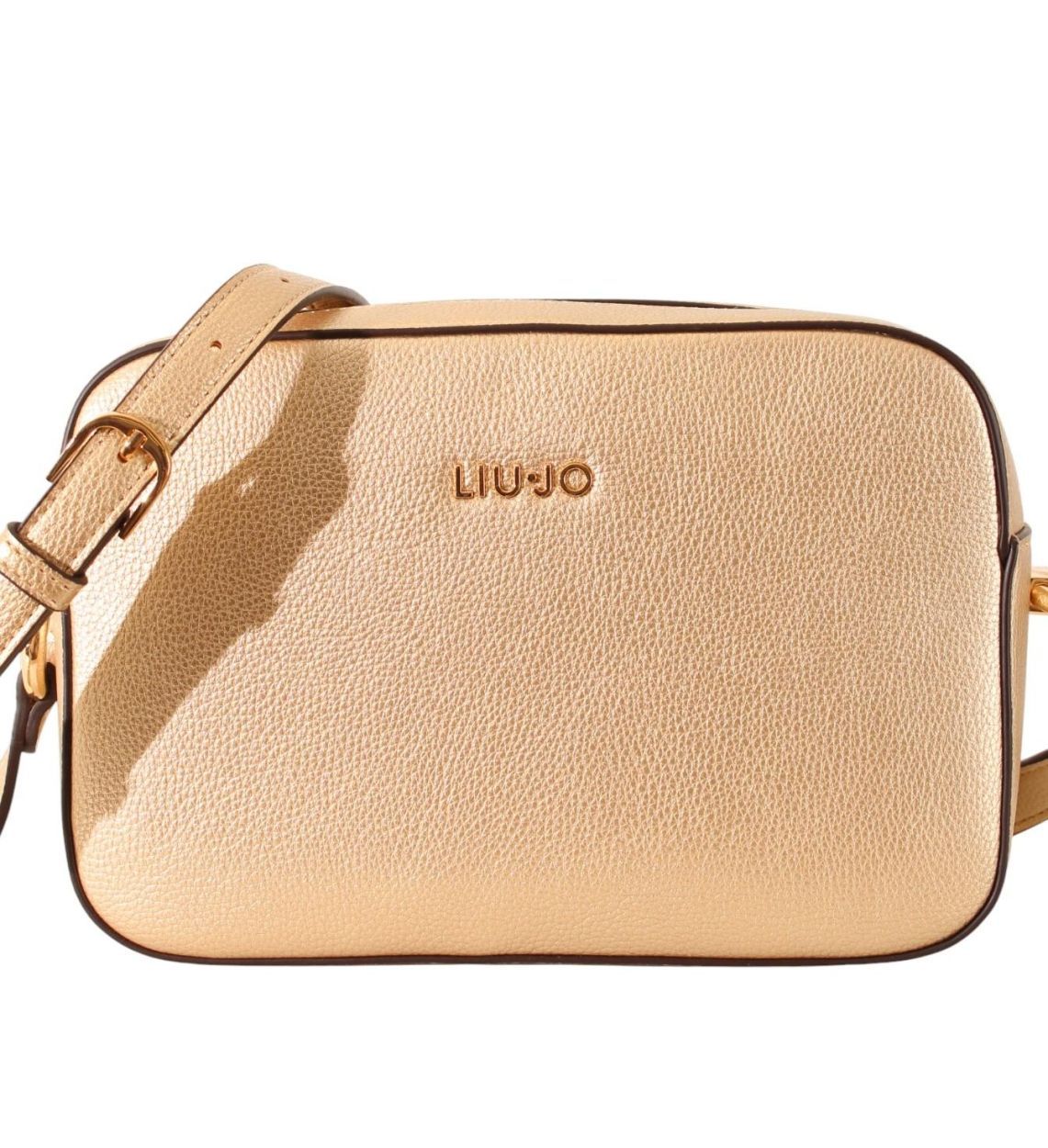 ECS M CAMERA CASE LT. GOLD #90048 LIU JO Borse AA6211E1012 90048