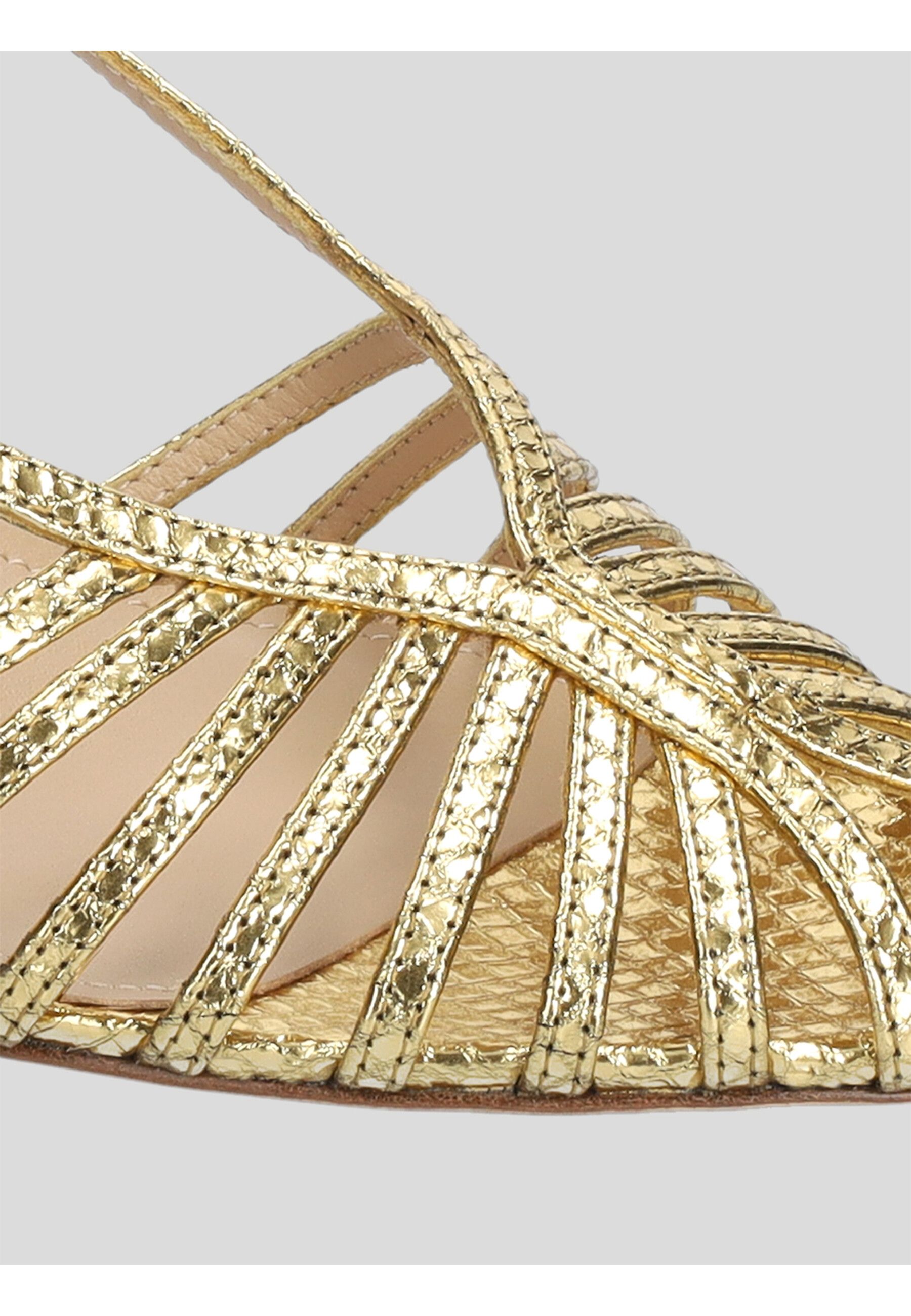 SANDALIAS TACON #PLATINO LOLA CRUZ Shoes 134Z51BK