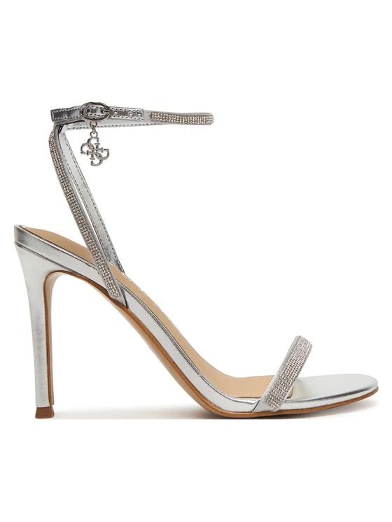 CHARMER #SILVER GUESS  Shoes FLJCHR SAT03 SILVE