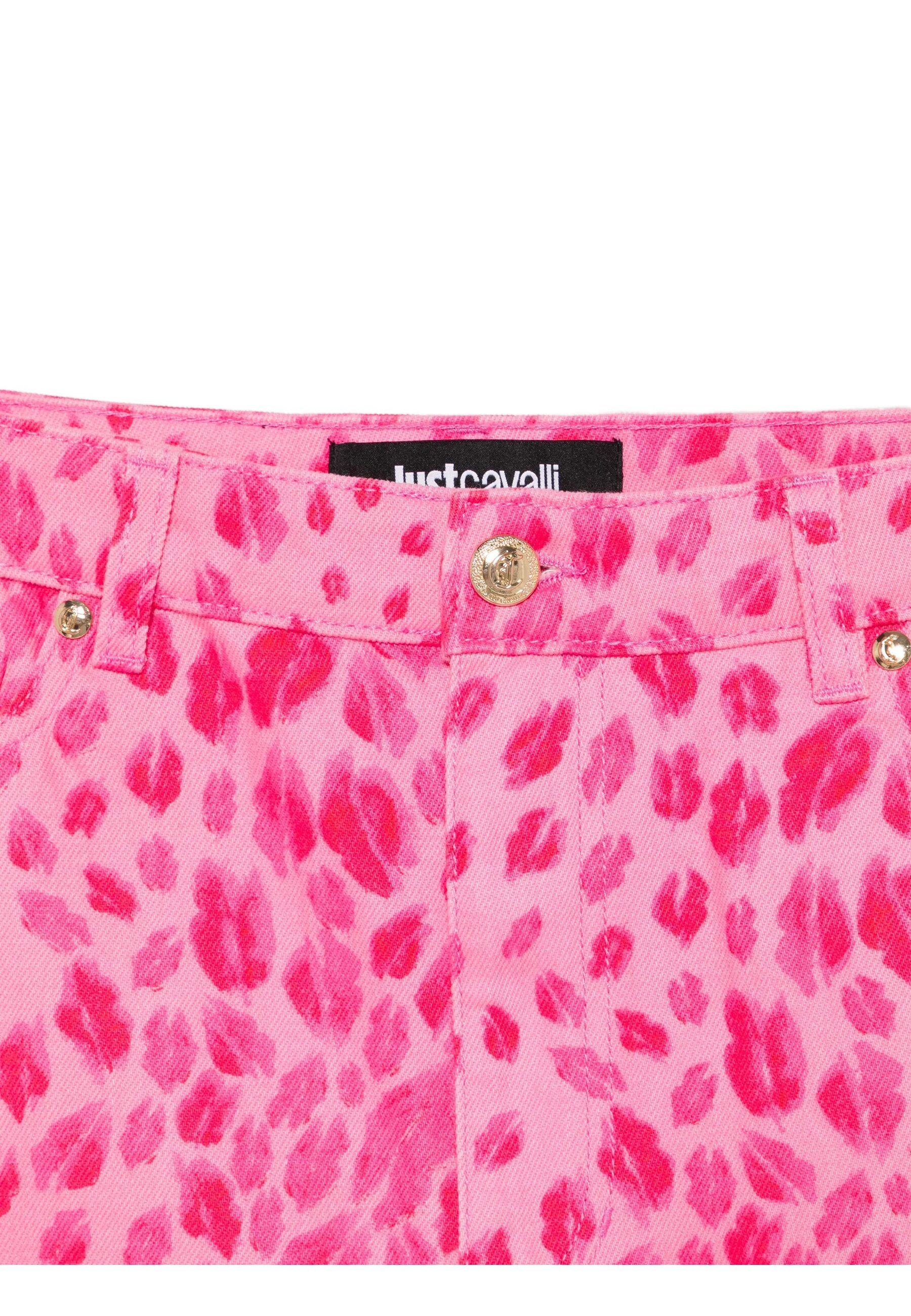 MICRO BULL FIX PRINTED CARNATION #433 JUST CAVALLI Skirt 80PAE8N1 CESCB