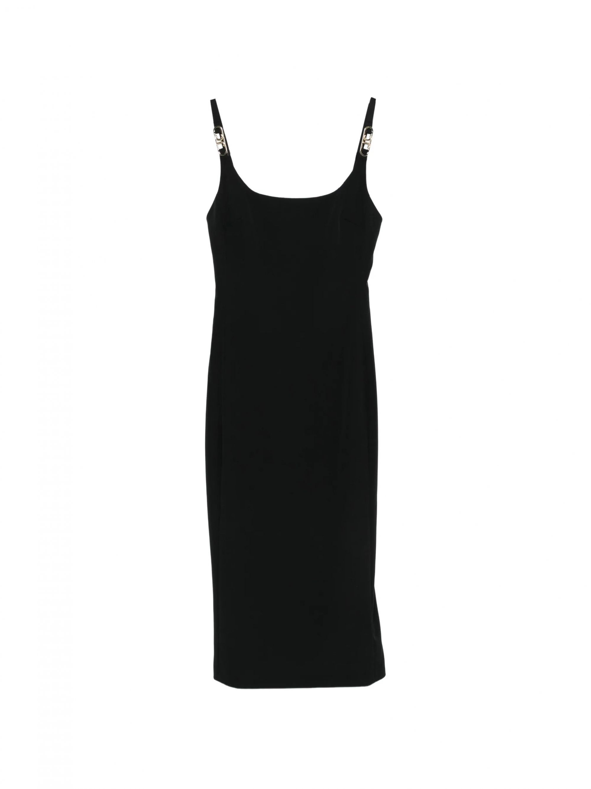 MIDI ELEMENT CADY STR CORDOBA BLACK #899 JUST CAVALLI Dress 80PAO963 N0450
