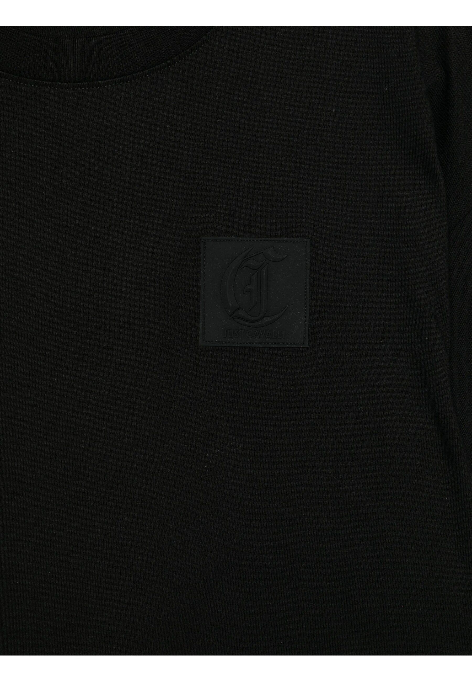 PATCH RUBBEN T-SHIRT BLACK #899 JUST CAVALLI T-shirt 80OAHT05 CJ518