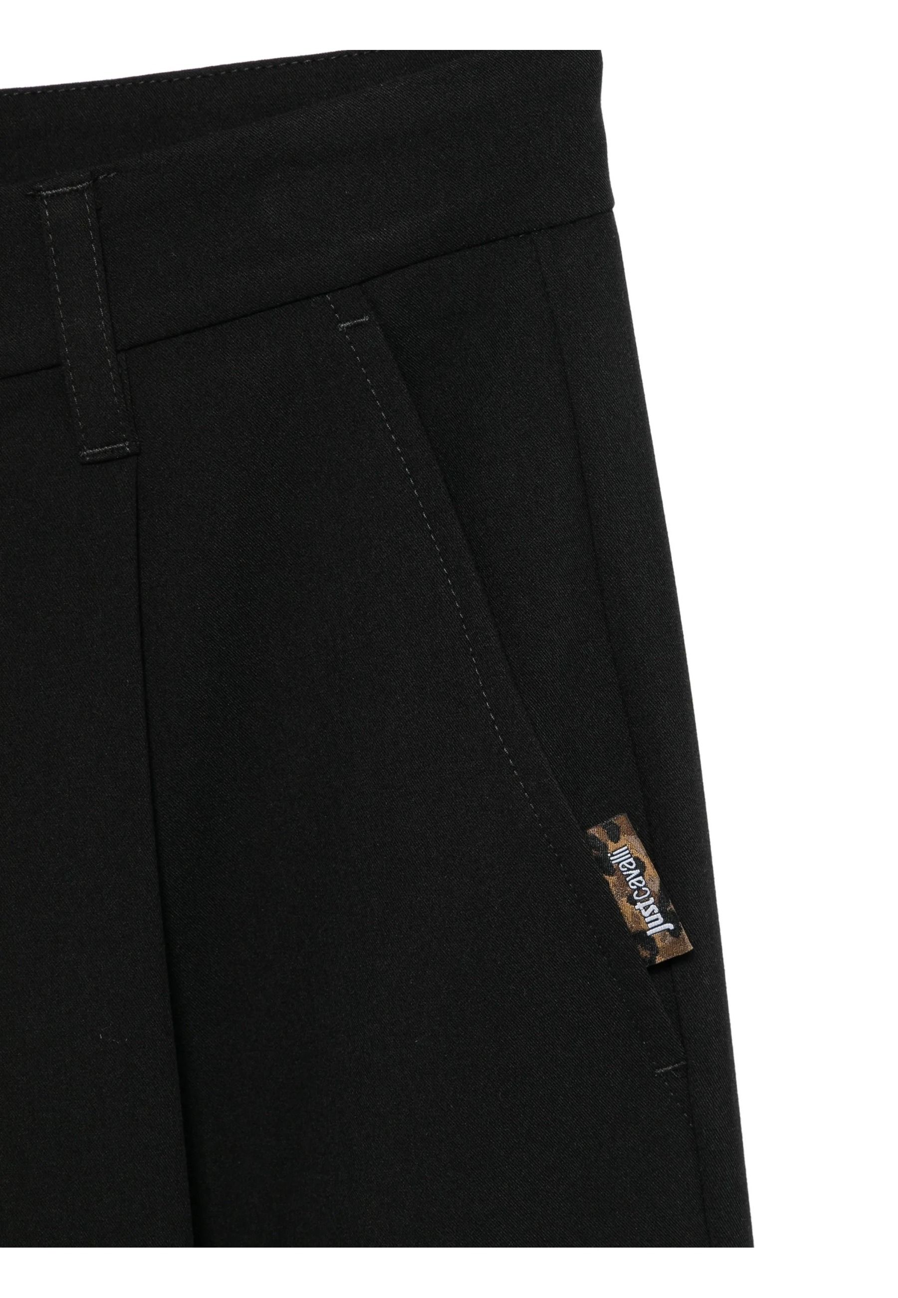 TROUSERS TWILL VI FASHION BLACK #899 JUST CAVALLI Trousers 80OAA126 N0705