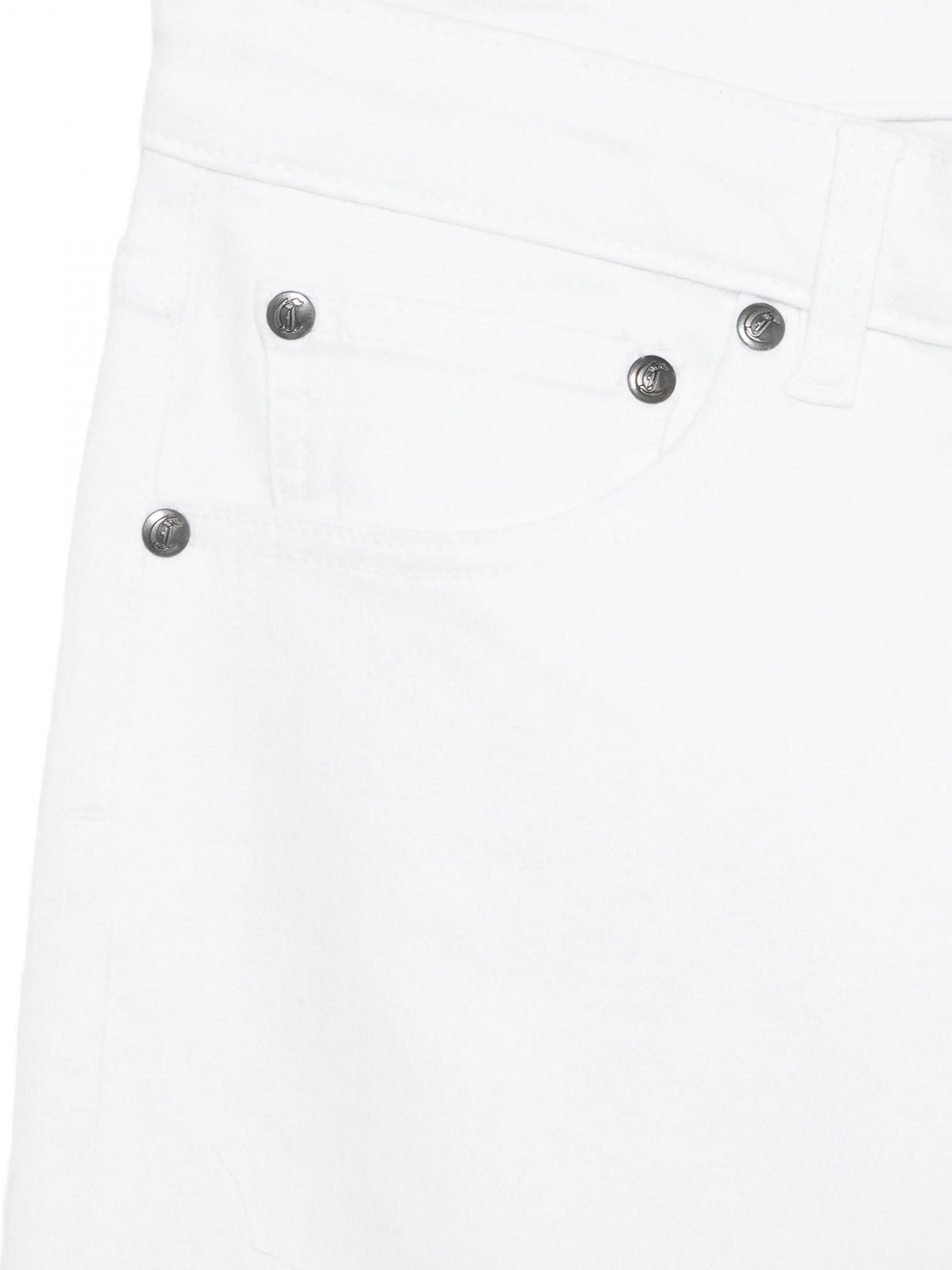 REGULAR TROUSERS/5POCKET DRILL WHITE #003 JUST CAVALLI Trousers 80OAB5R2 CEWCA