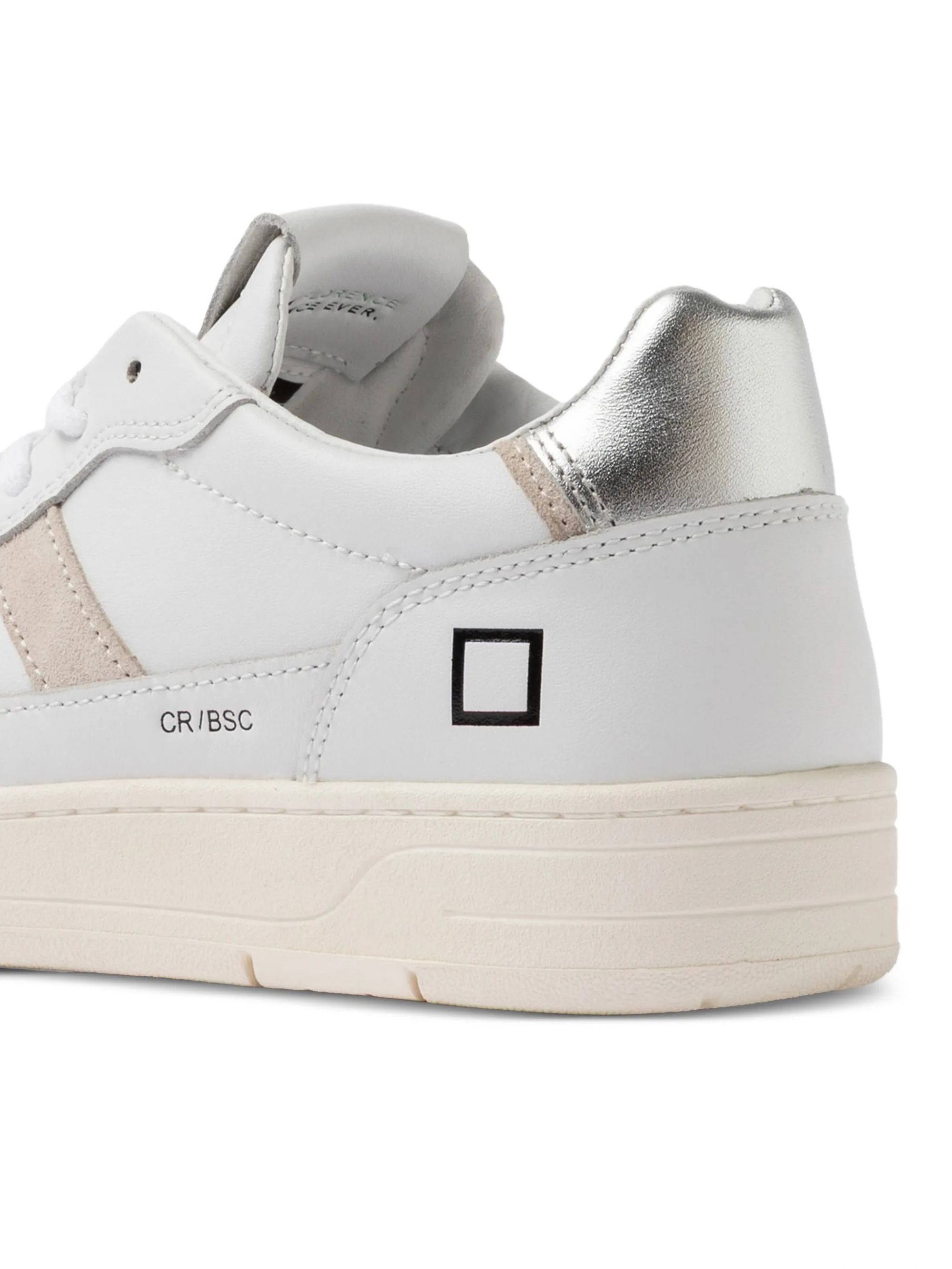 COURT 2.0 BASIC #WHITE-SILVER D.A.T.E. Scarpe W441 C2 BA WS