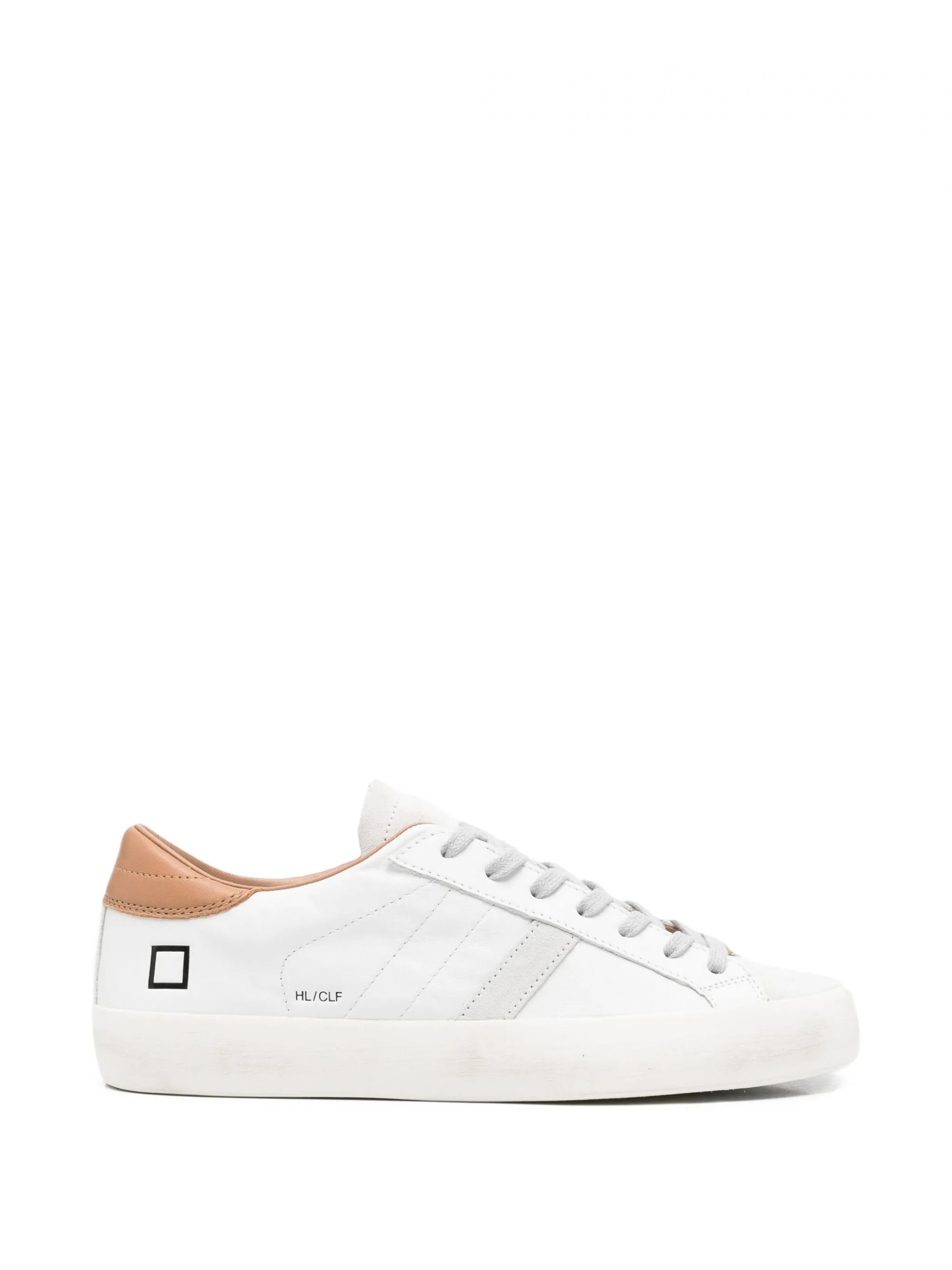 HILL LOW CALF #WHITE-CUOIO D.A.T.E. Scarpe M441 HL CA WI