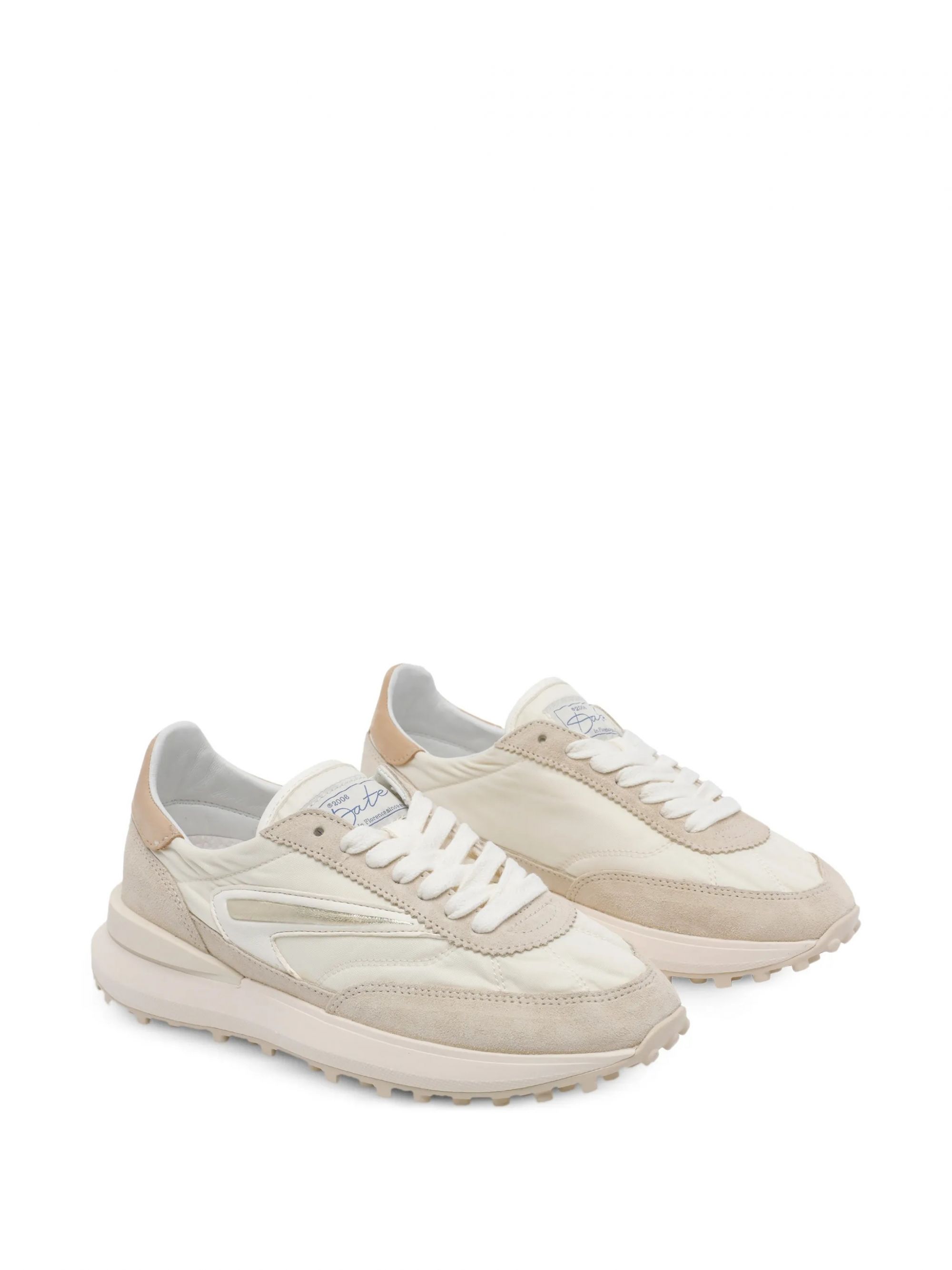 ATHLETA NYLON #IVORY D.A.T.E. Scarpe W441 AT NY IV