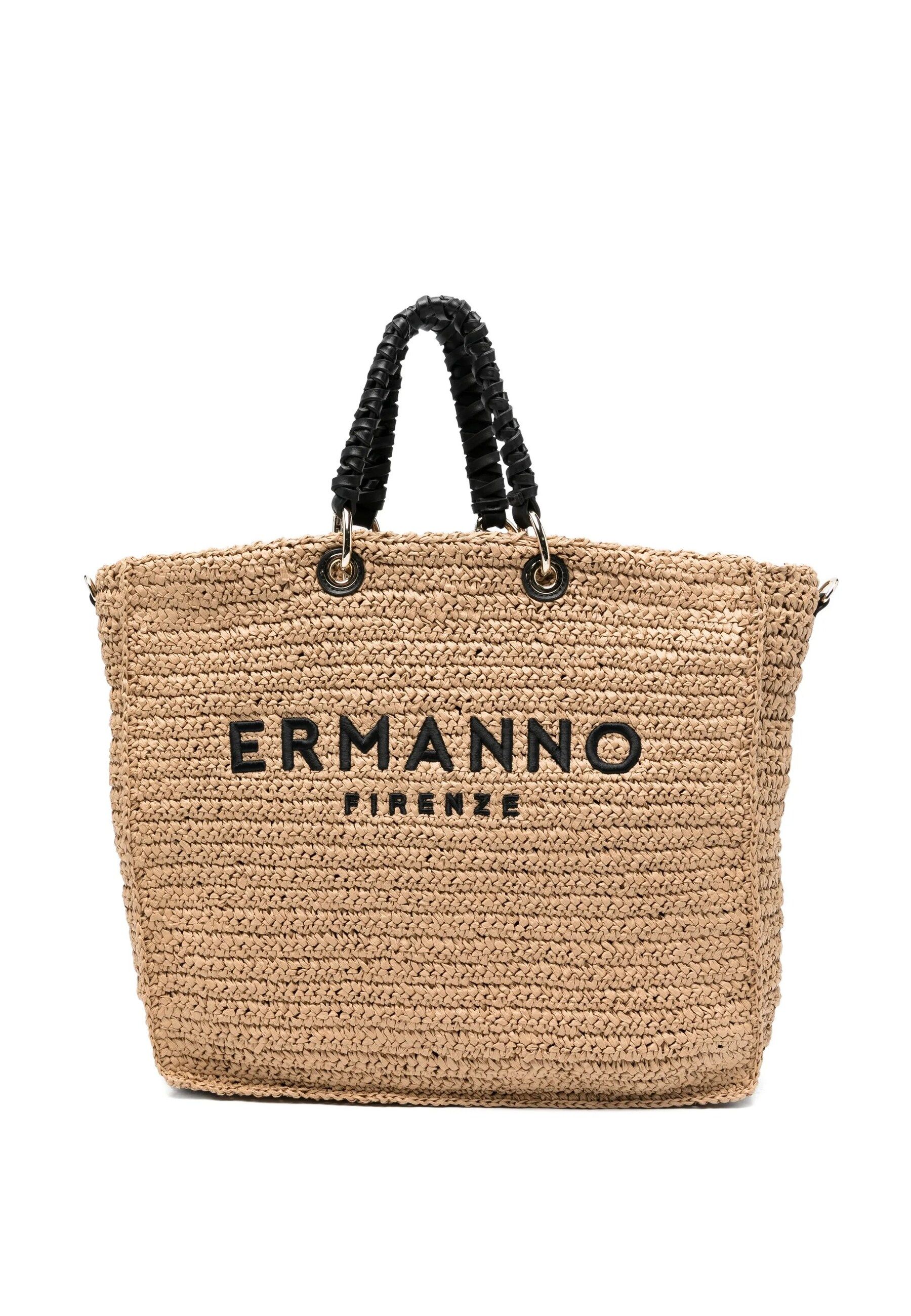 LARGE TOTE ASHLEY #BLACK ERMANNO FIRENZE Borse 12402082