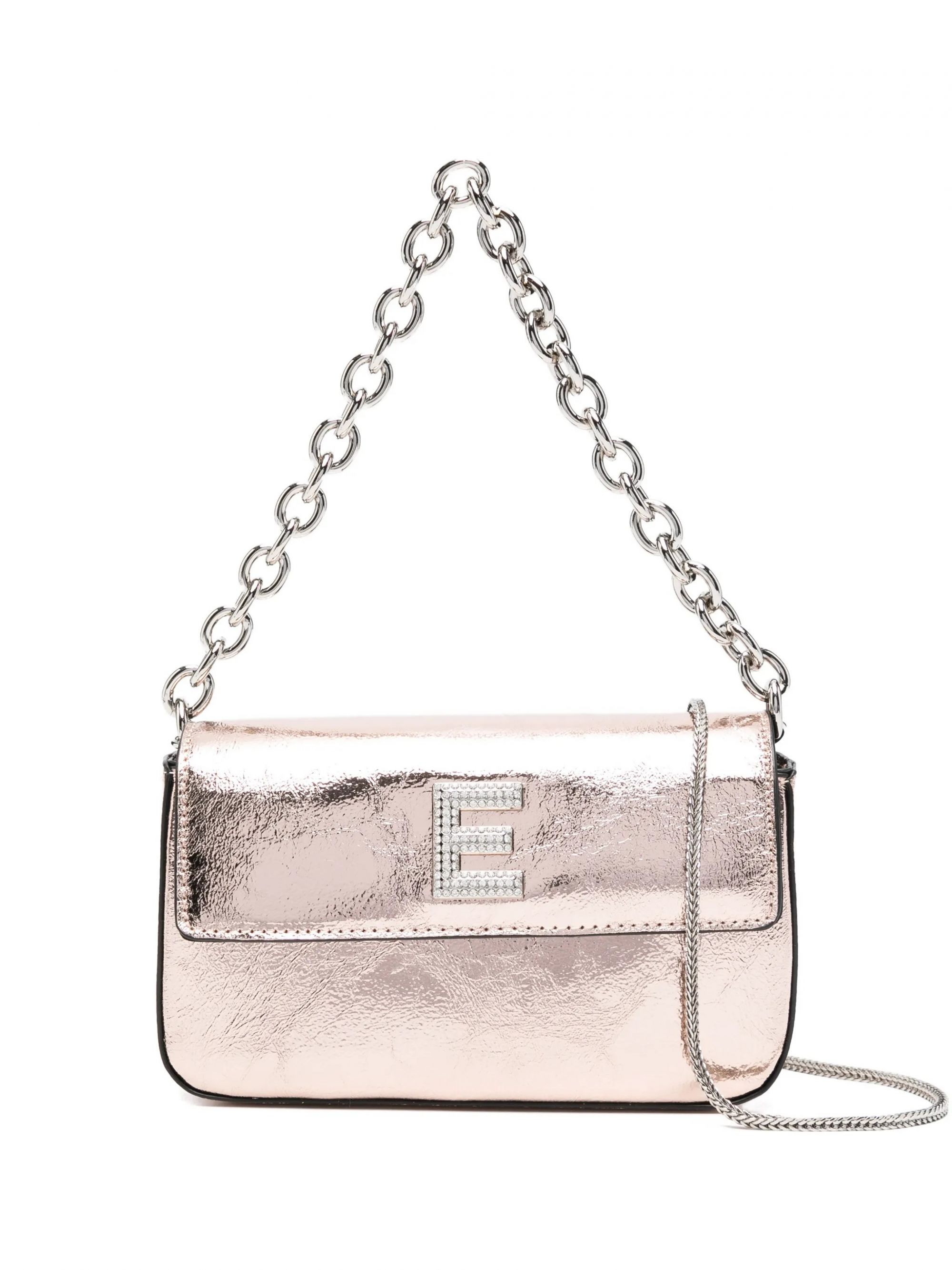 FLAP BAG AGNES METALLIC #GOLD ERMANNO FIRENZE Borse 12402166