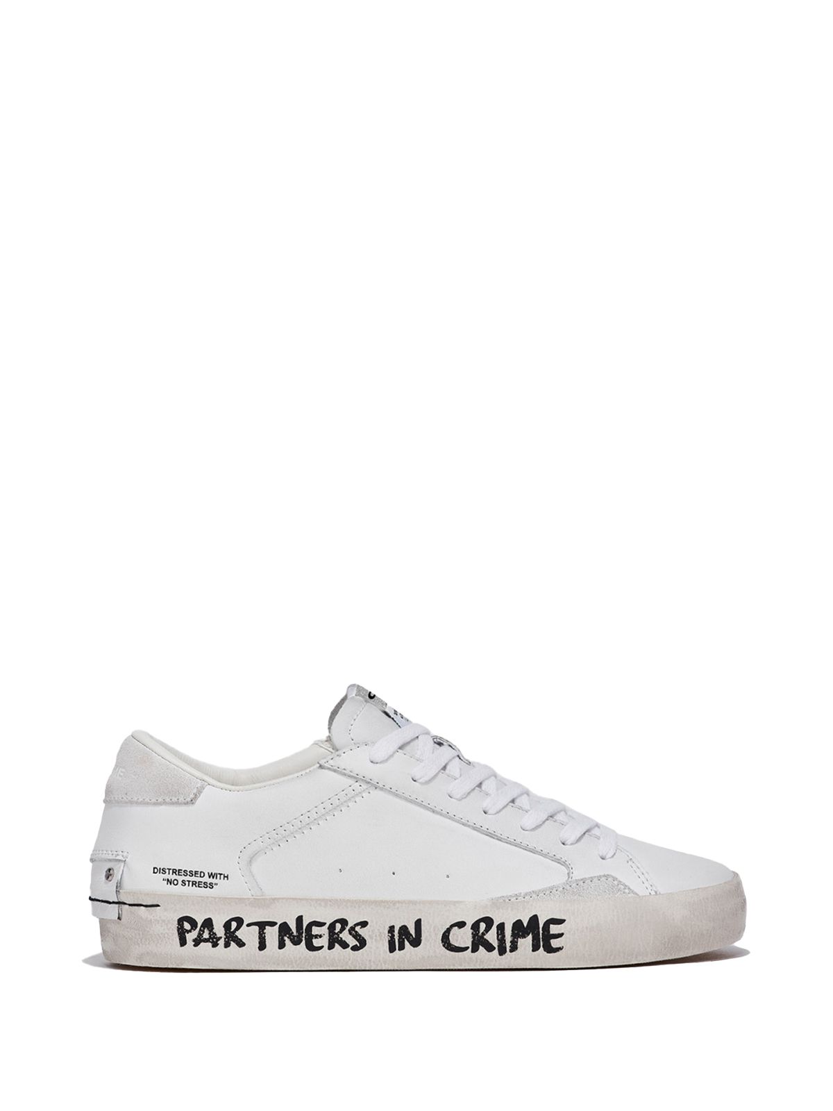 DISTRESSED WHITE #10 CRIME LONDON Shoes 2600110