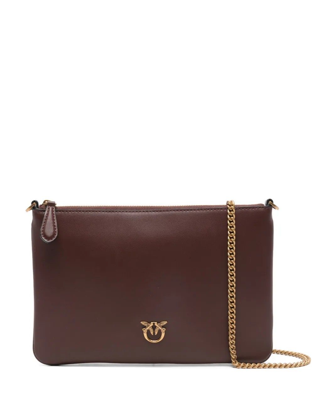 FLAT CLASSIC VITELLO SETA BURGUNDT WINE #R49Q PINKO Borse 100455 A0F1/R49Q