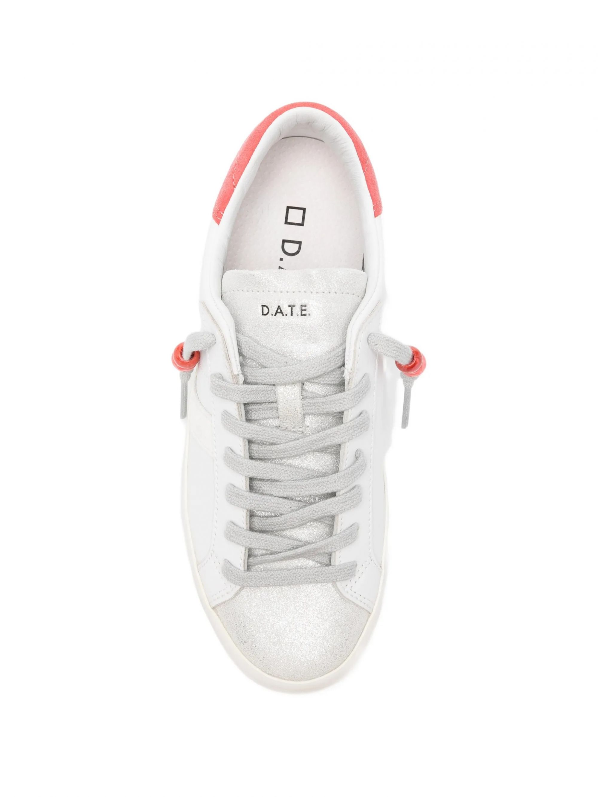 HILL LOW CALF #WHITE-CORAL D.A.T.E. Scarpe W441 HL CA HR
