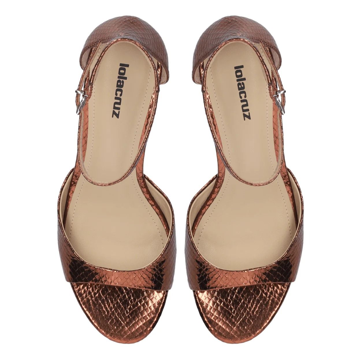 MARRON SANDALIAS #MARRON LOLA CRUZ Scarpe 229Z51BK