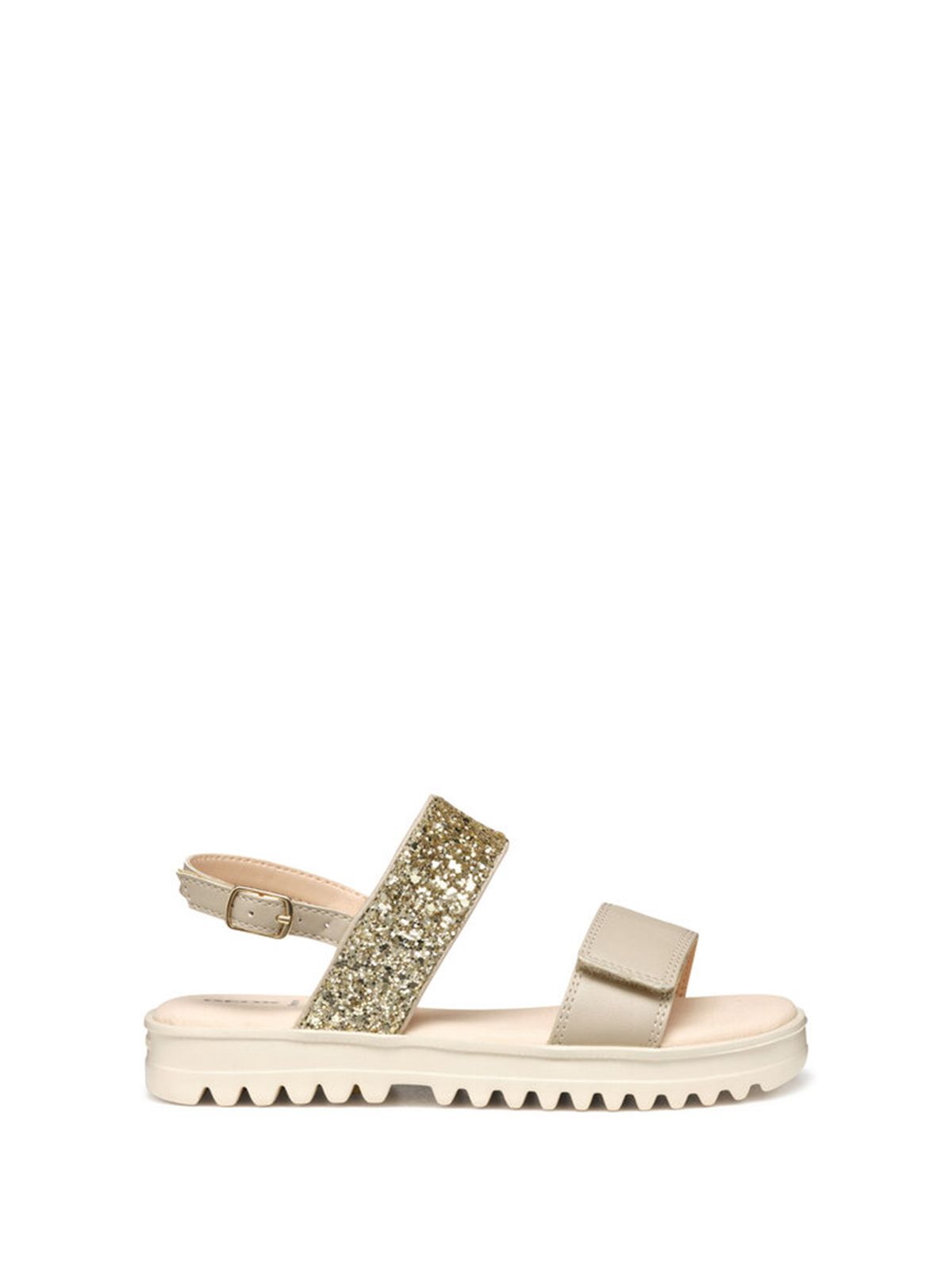 CORALIE BEIGE/PLATINUM #C0262 GEOX Scarpe J556EA 0BCEW C0262