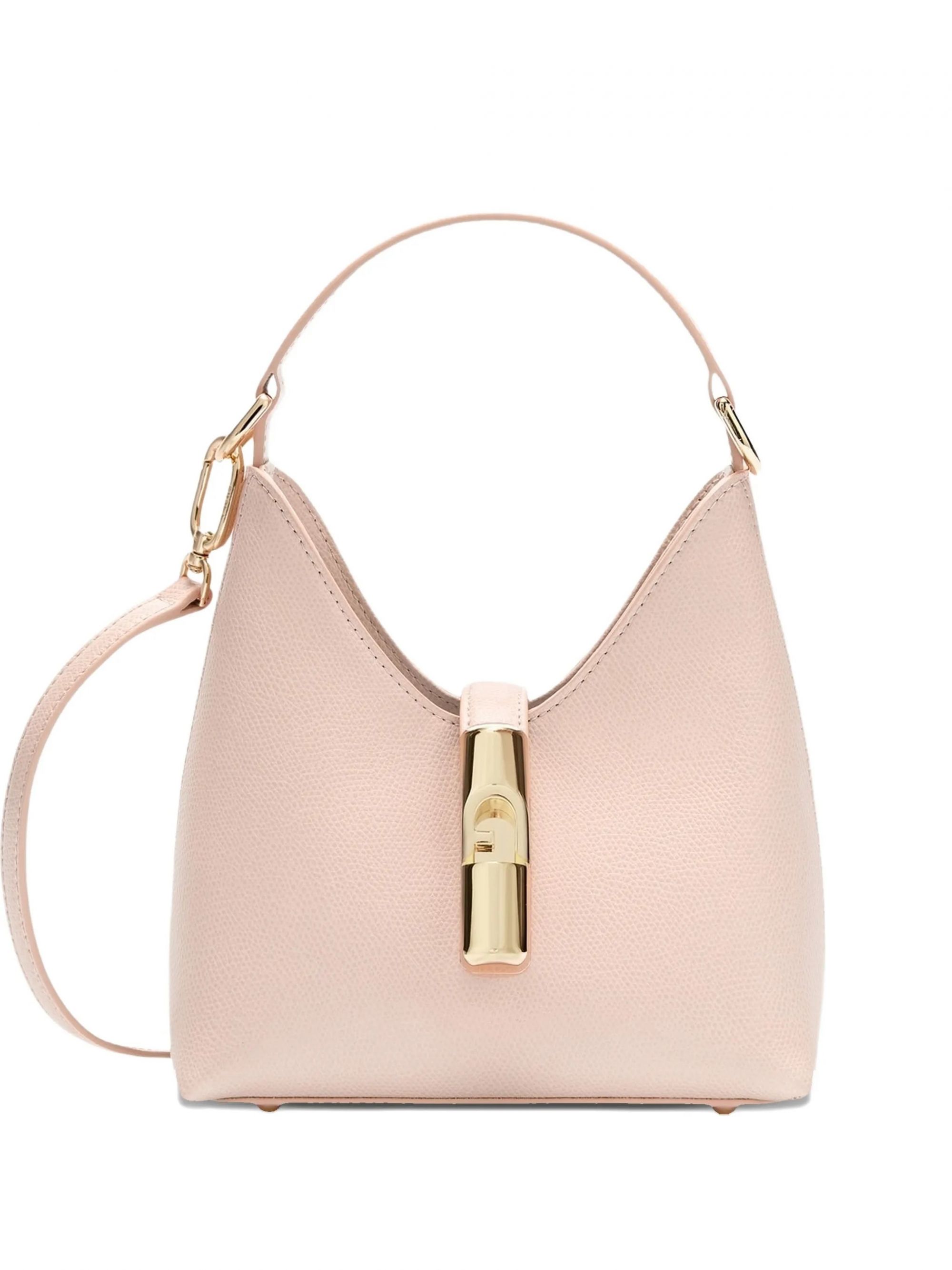 IRIDE MINI HOBO W/STRAP #DUSTY PINK FURLA Bags WE00876 ARE000 4355S 1007