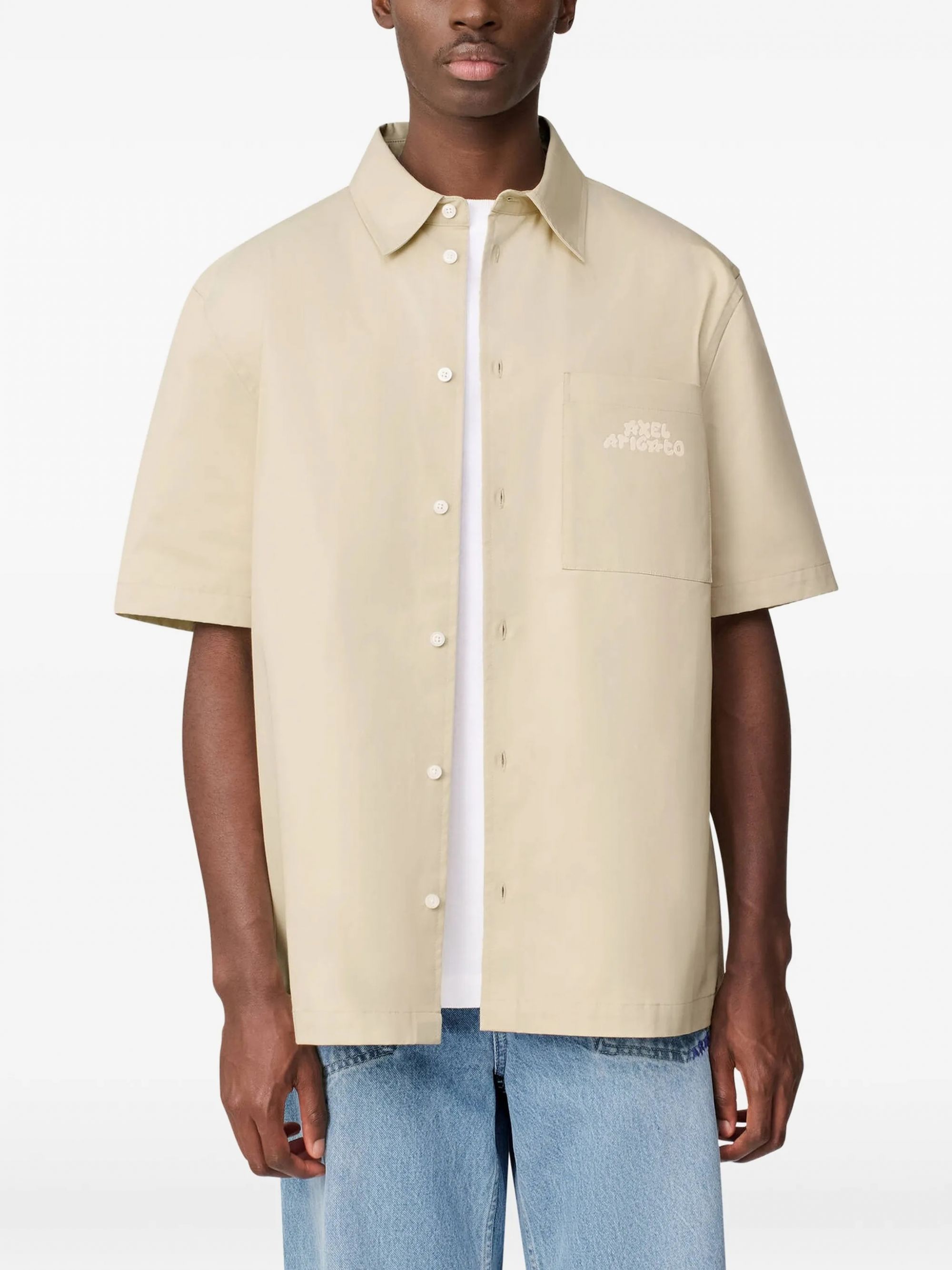 DREW SHIRT #PALE BEIGE AXEL ARIGATO Shirt A3980002