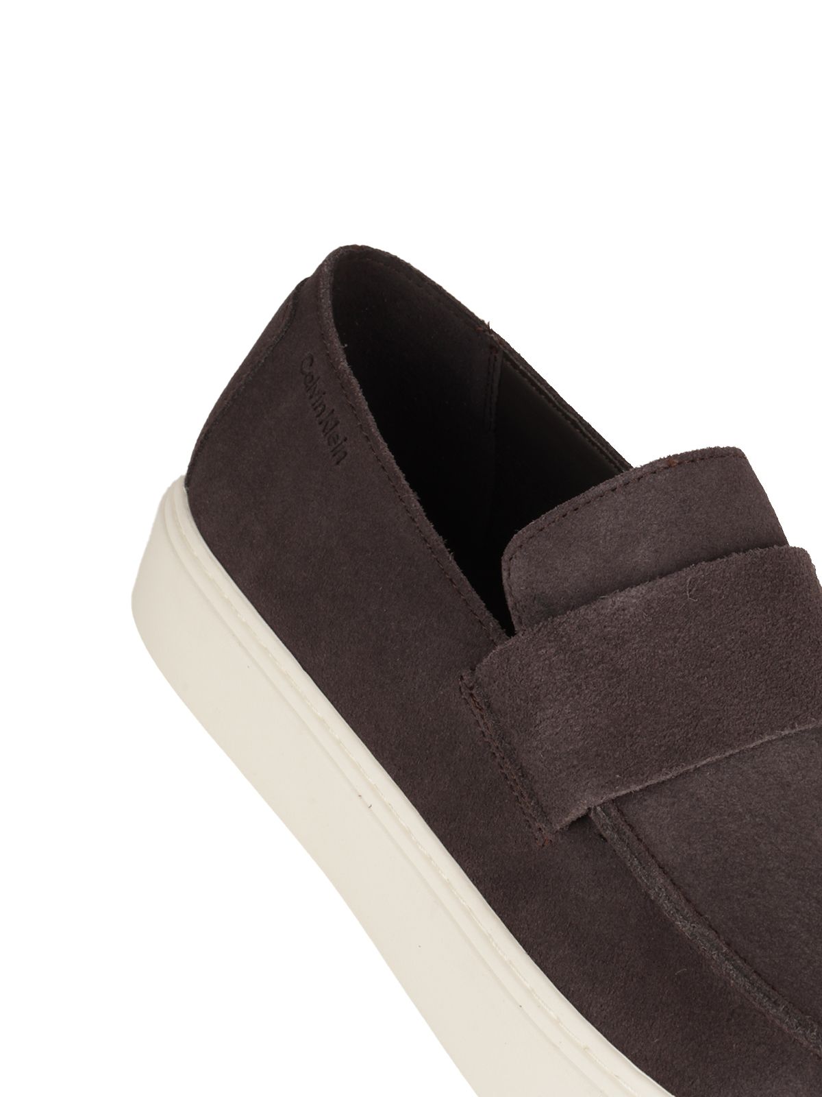 HYBRID CLEAN CUP LOAFER BAND TURKISH COFFEE #GE7 CALVIN KLEIN  Shoes HM0HM02161