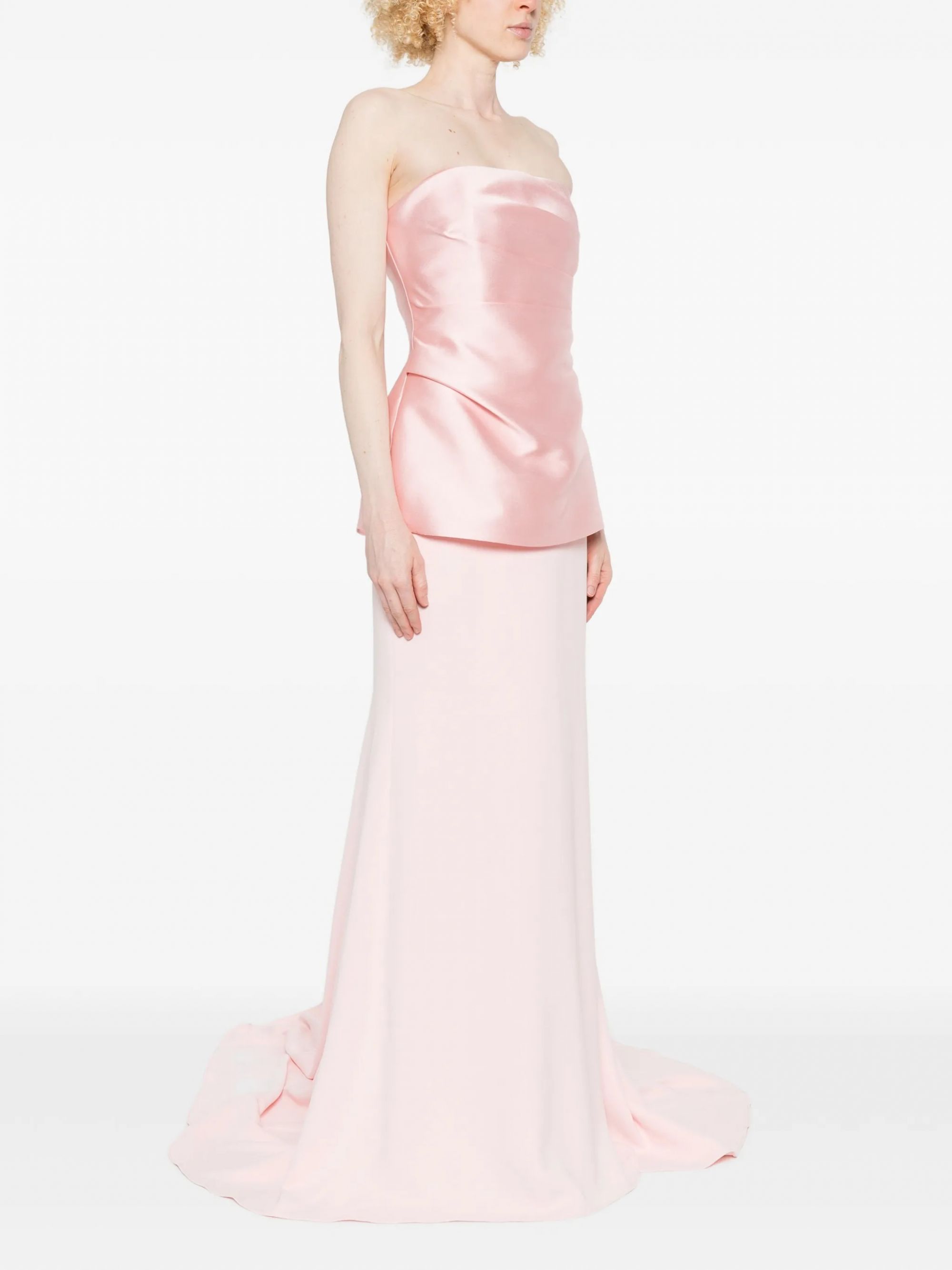 ALIA MAXI DRESS #CAMELLIA PINK SOLACE LONDON Dress OS47031