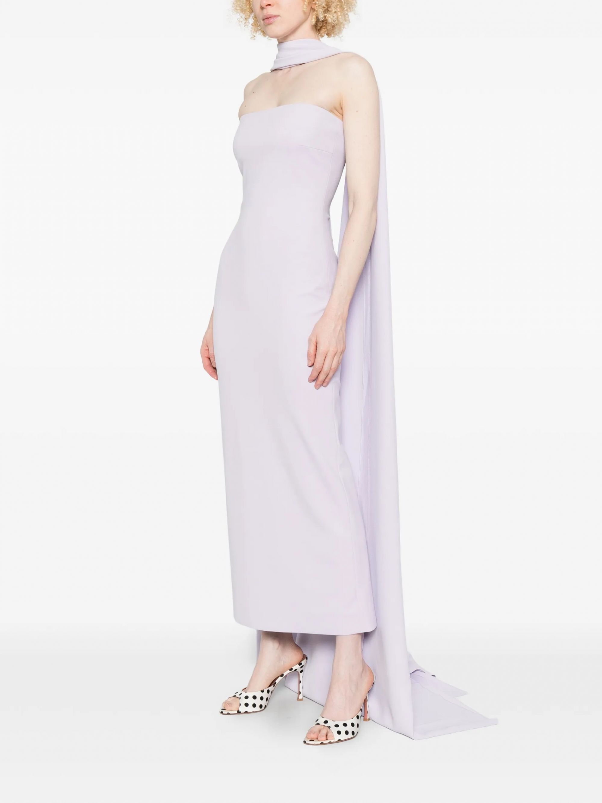 MARTINE MIDAXI DRESS #LAVENDER SOLACE LONDON Dress OS47049