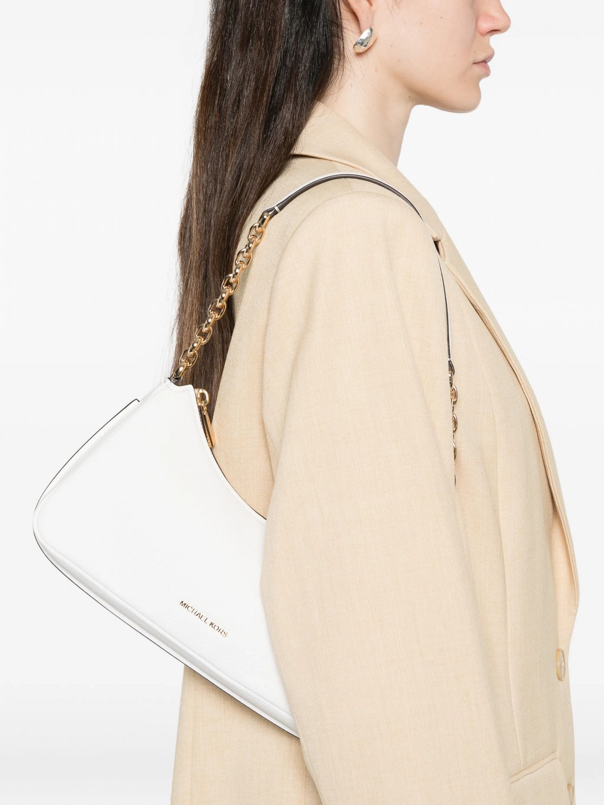 MD CHAIN POUCHETTE OPTIC WHITE #085 MICHAEL KORS Borse 32R6GY5W8L085