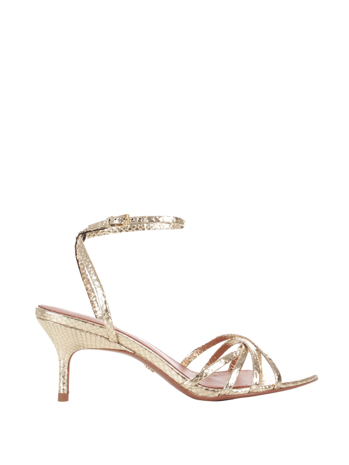 SANDALIAS TACON #PLATINO LOLA CRUZ Scarpe 121Z51BK