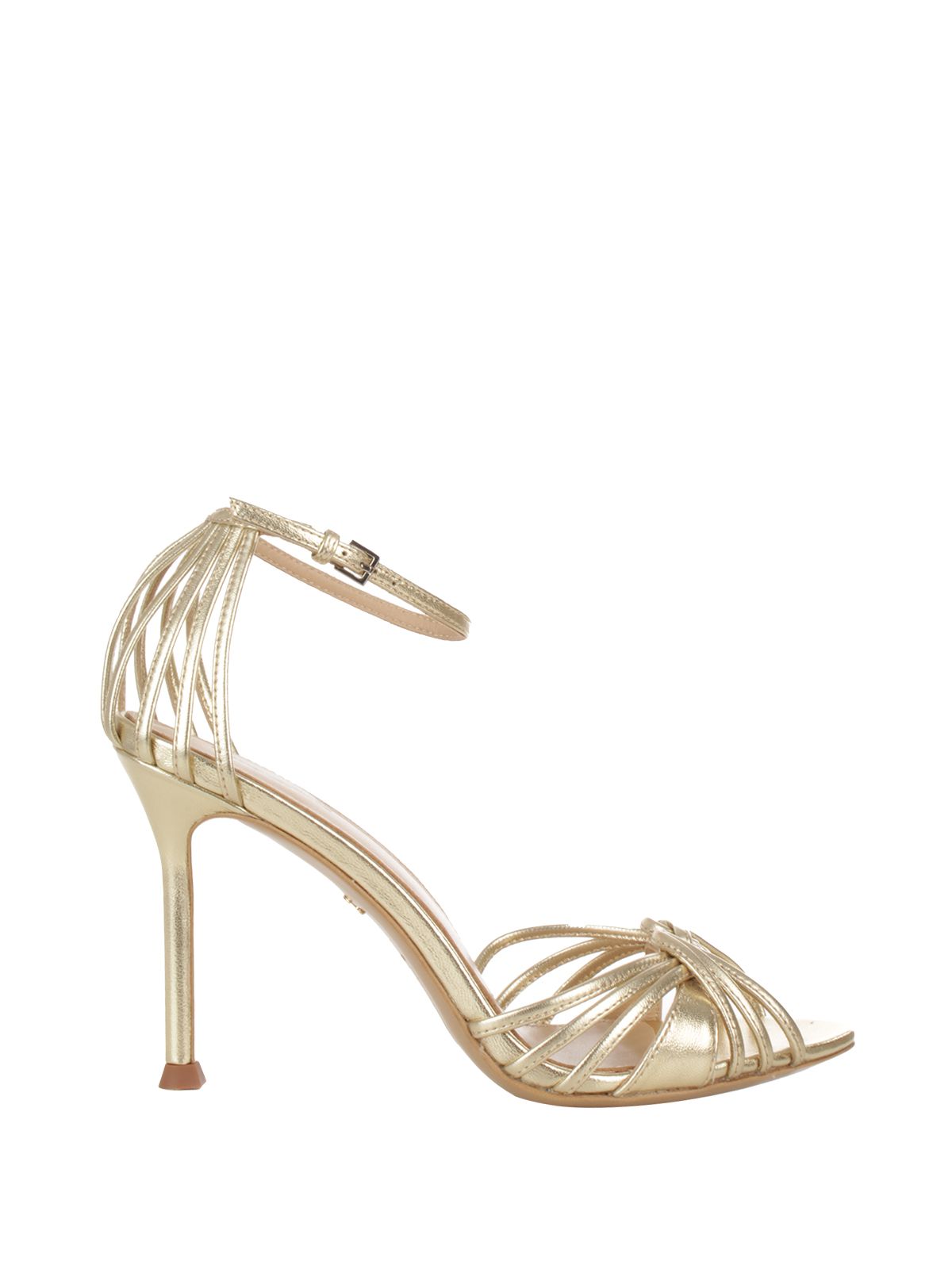 SANDALIAS TACON #PLATINO LOLA CRUZ Scarpe 021Z14BK