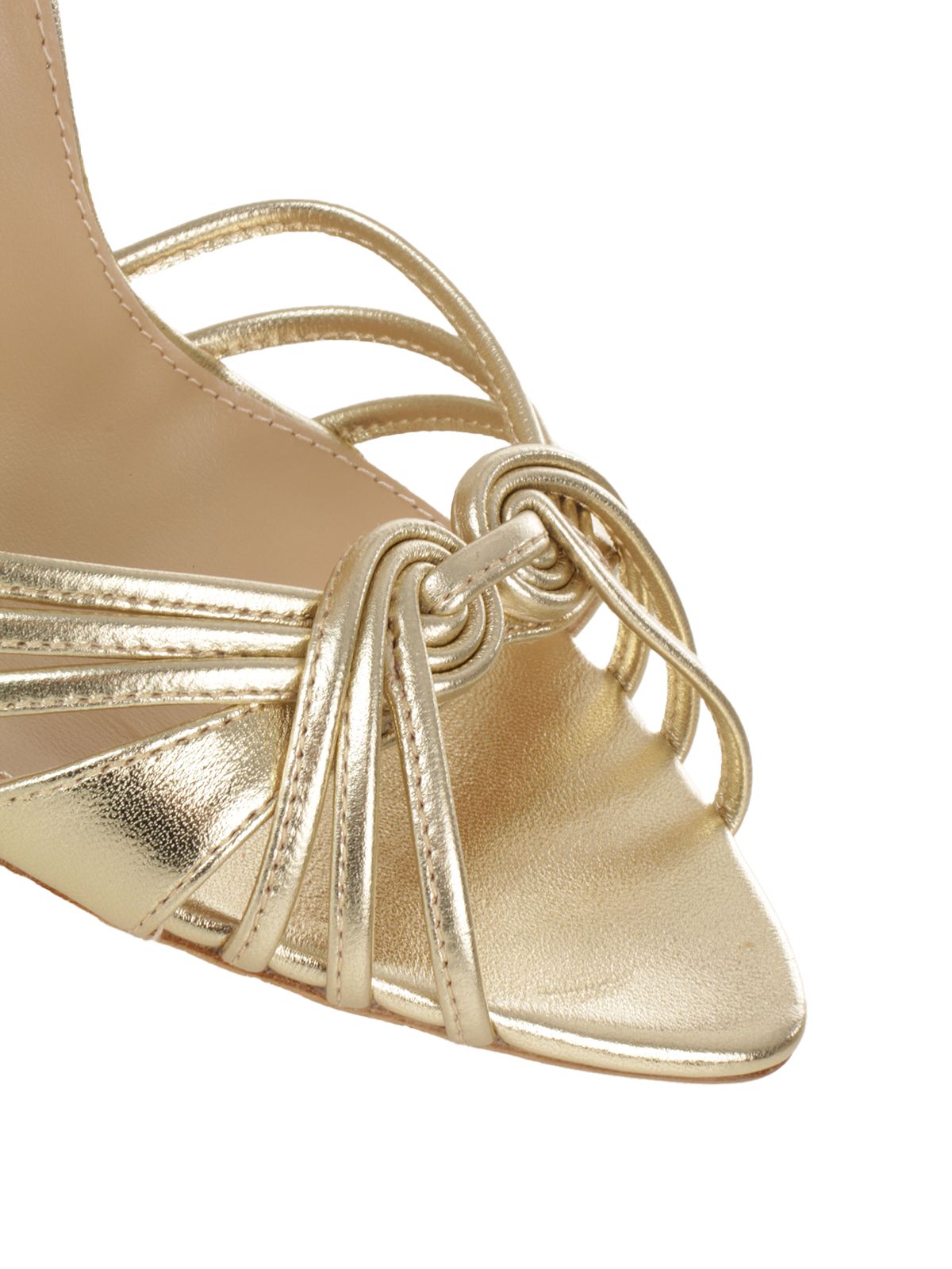 SANDALIAS TACON #PLATINO LOLA CRUZ Scarpe 021Z14BK