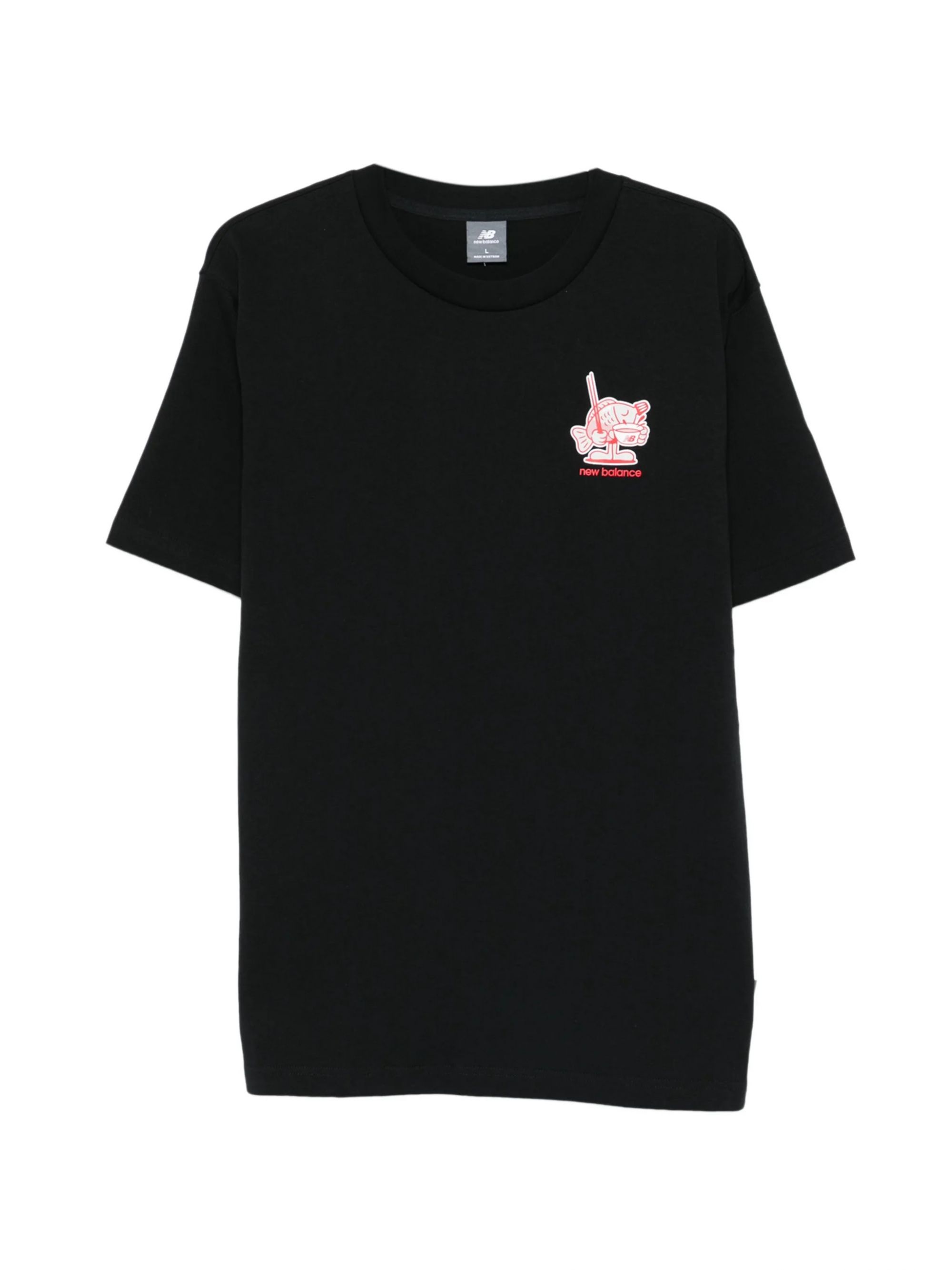 RAMEN T-SHIRT #BLACK NEW BALANCE T-shirt MT61H51DBK