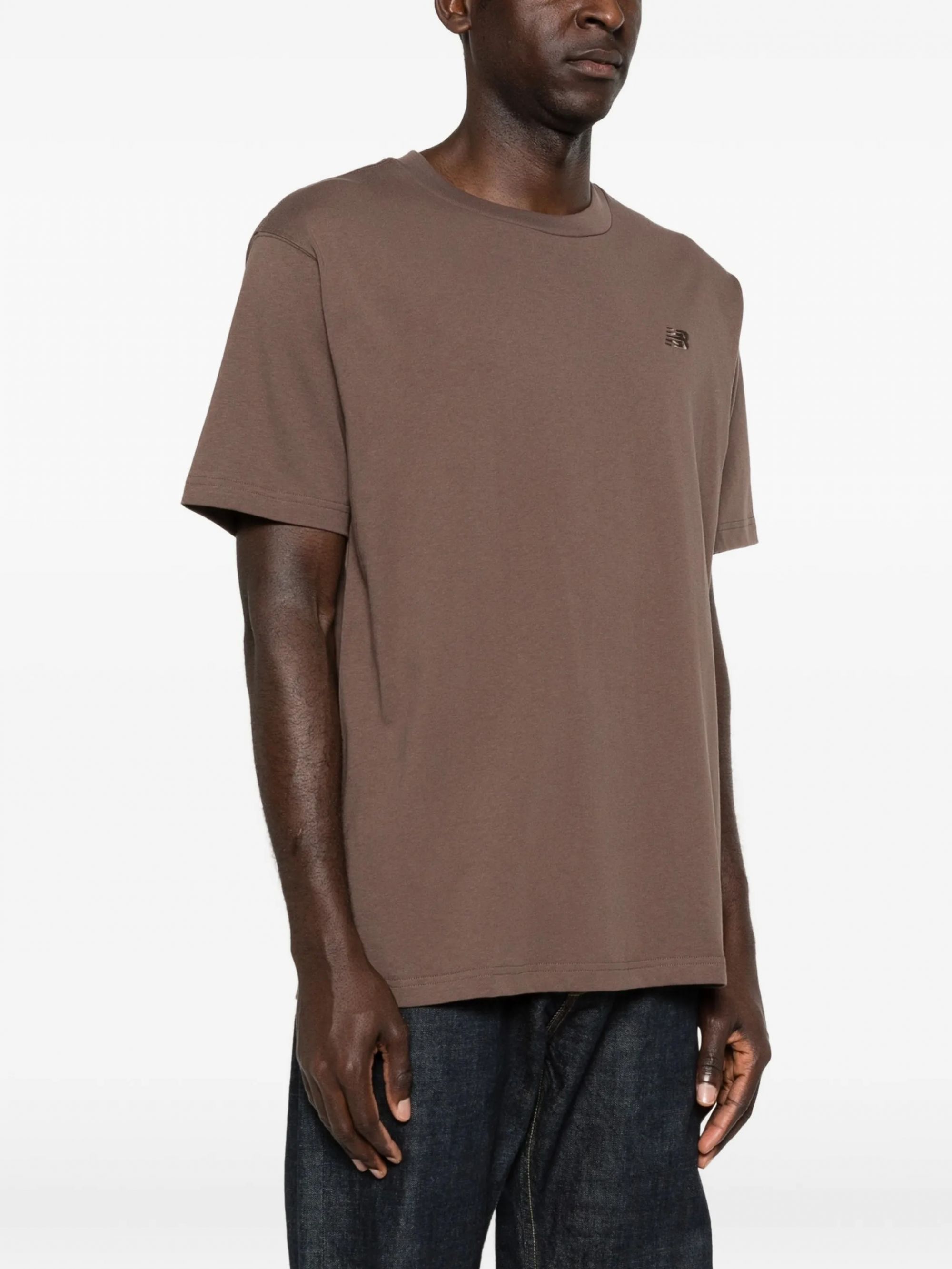 ATHLETICS COTTON T-SHIRT #CORTADO NEW BALANCE T-shirt MT41533ABP