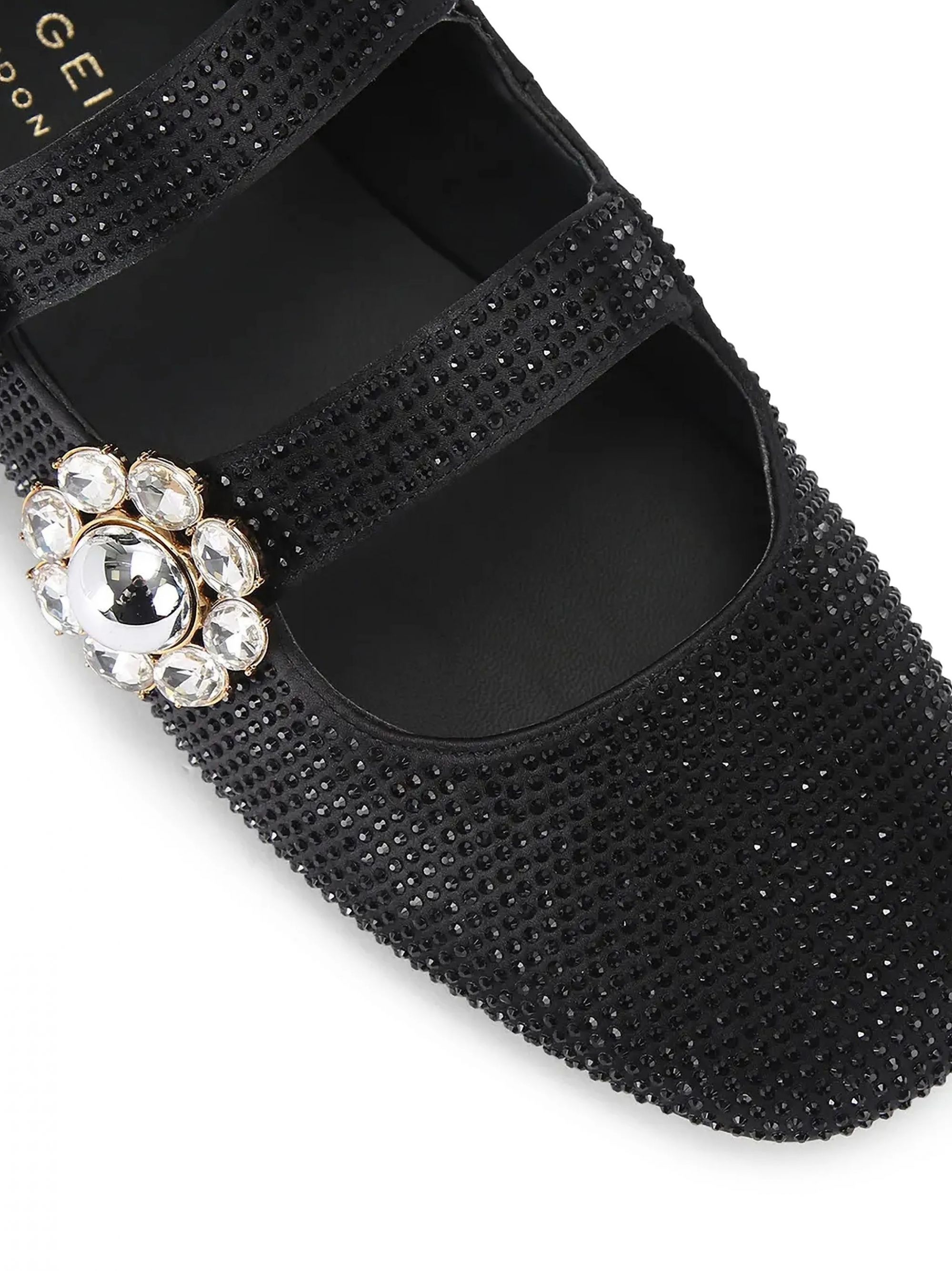 ORNATE GLADIATOR BALLET #BLACK KURT GEIGER LONDON Scarpe 5384600069