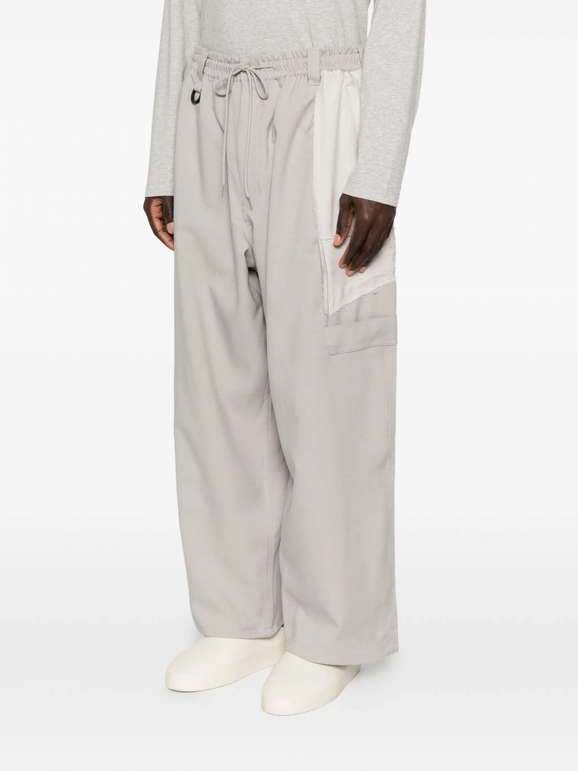 SU STR PANTS #LBROWN Y-3 Pantaloni KS7645