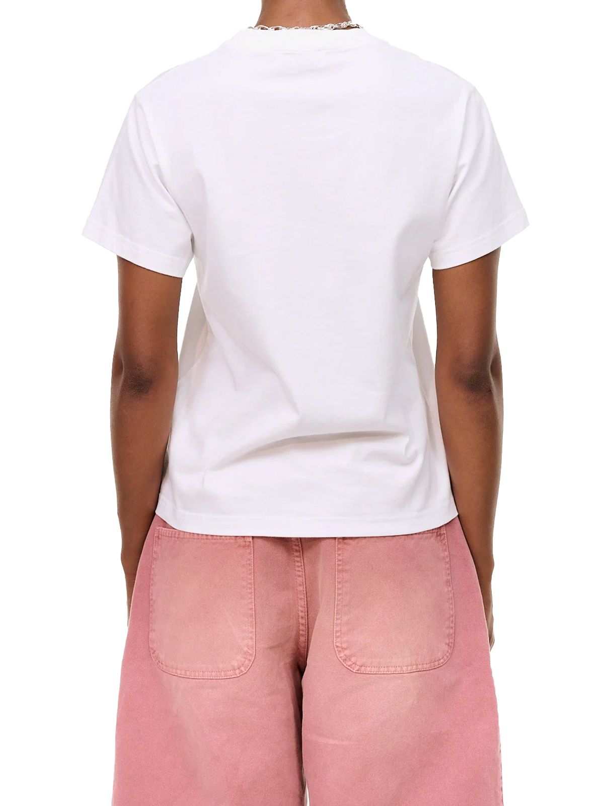 KNEE DEEP DESIRE #WHITE CARNE BOLLENTE T-shirt SS26ST0108