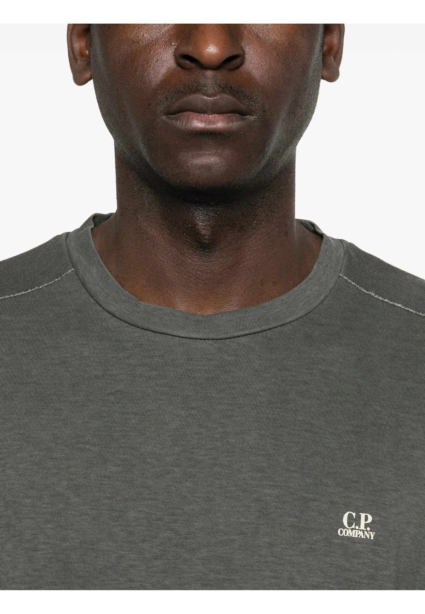 20/1 JERSEY PLATED LOGO T-SHIRT #921 C.P. COMPANY T-shirt 20CMTS192A110643P